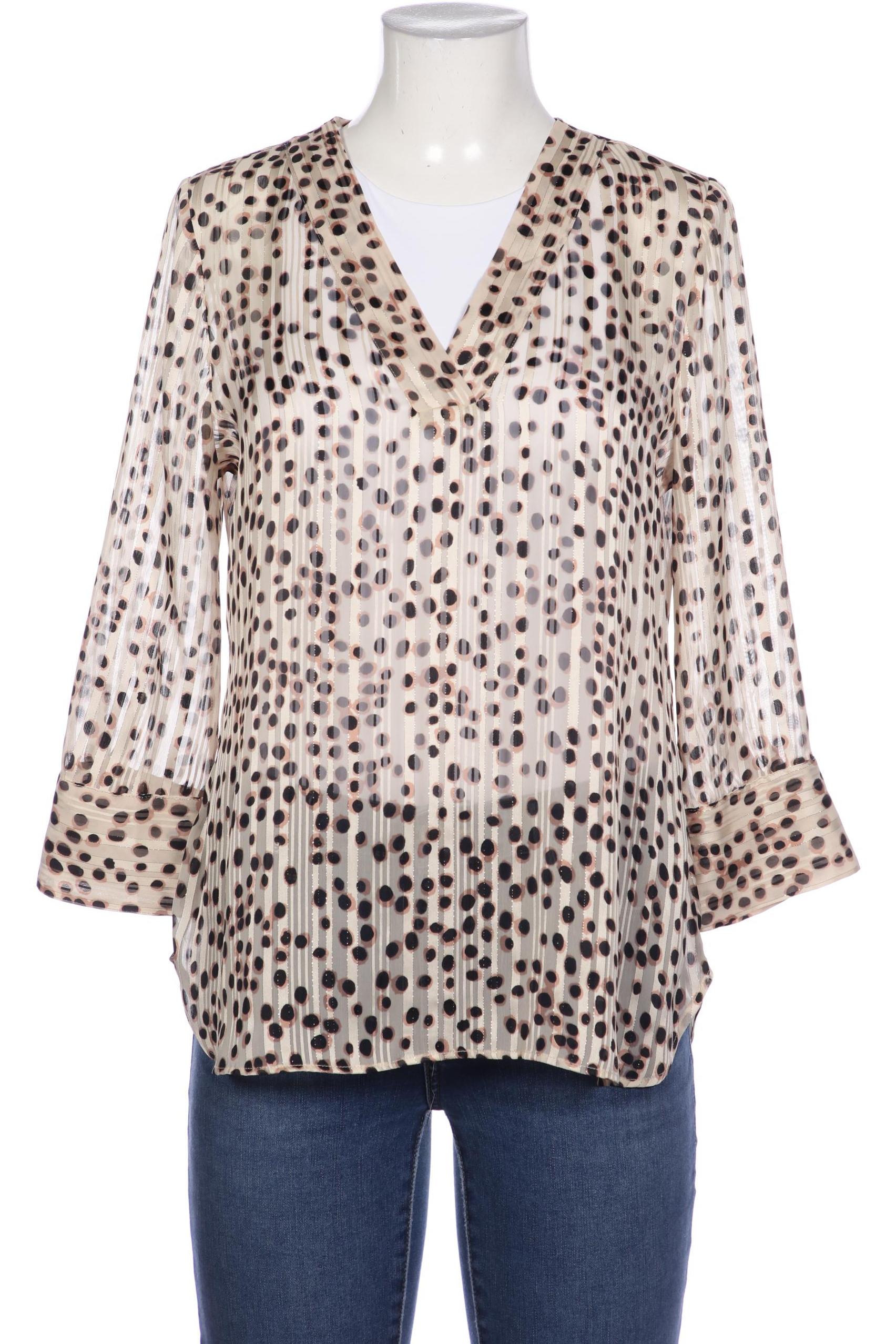 

Comma Damen Bluse, beige, Gr. 38