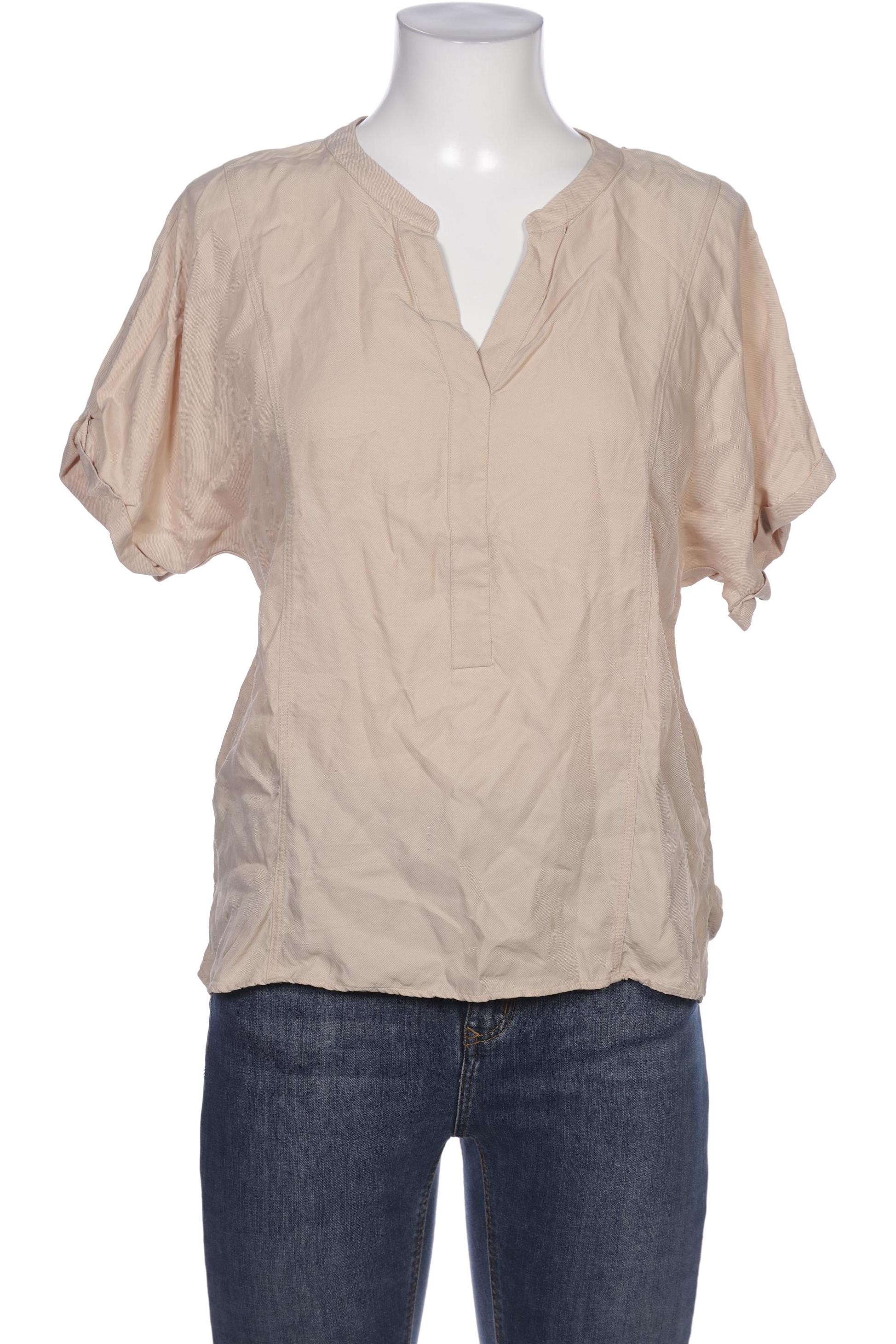 

Comma Damen Bluse, beige, Gr. 36