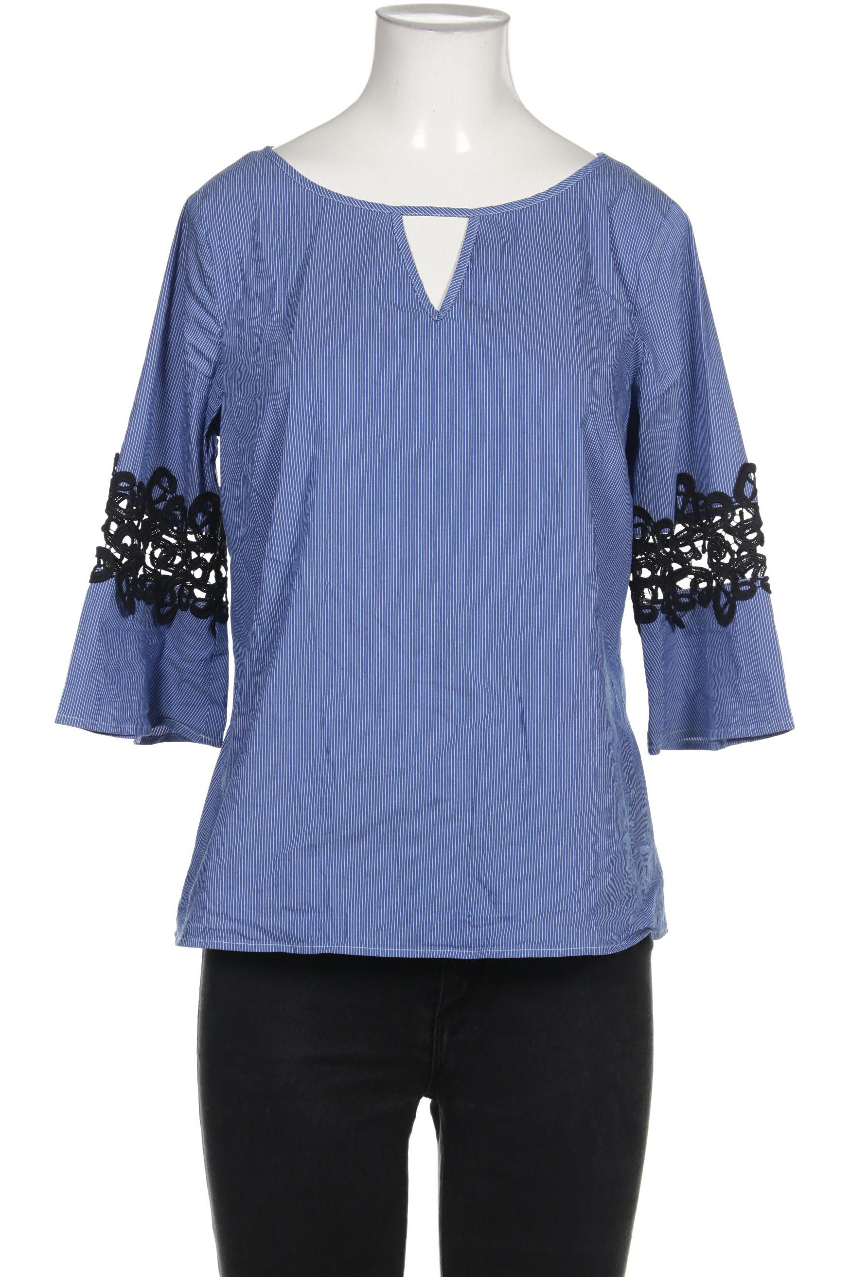 

Comma Damen Bluse, blau, Gr. 38