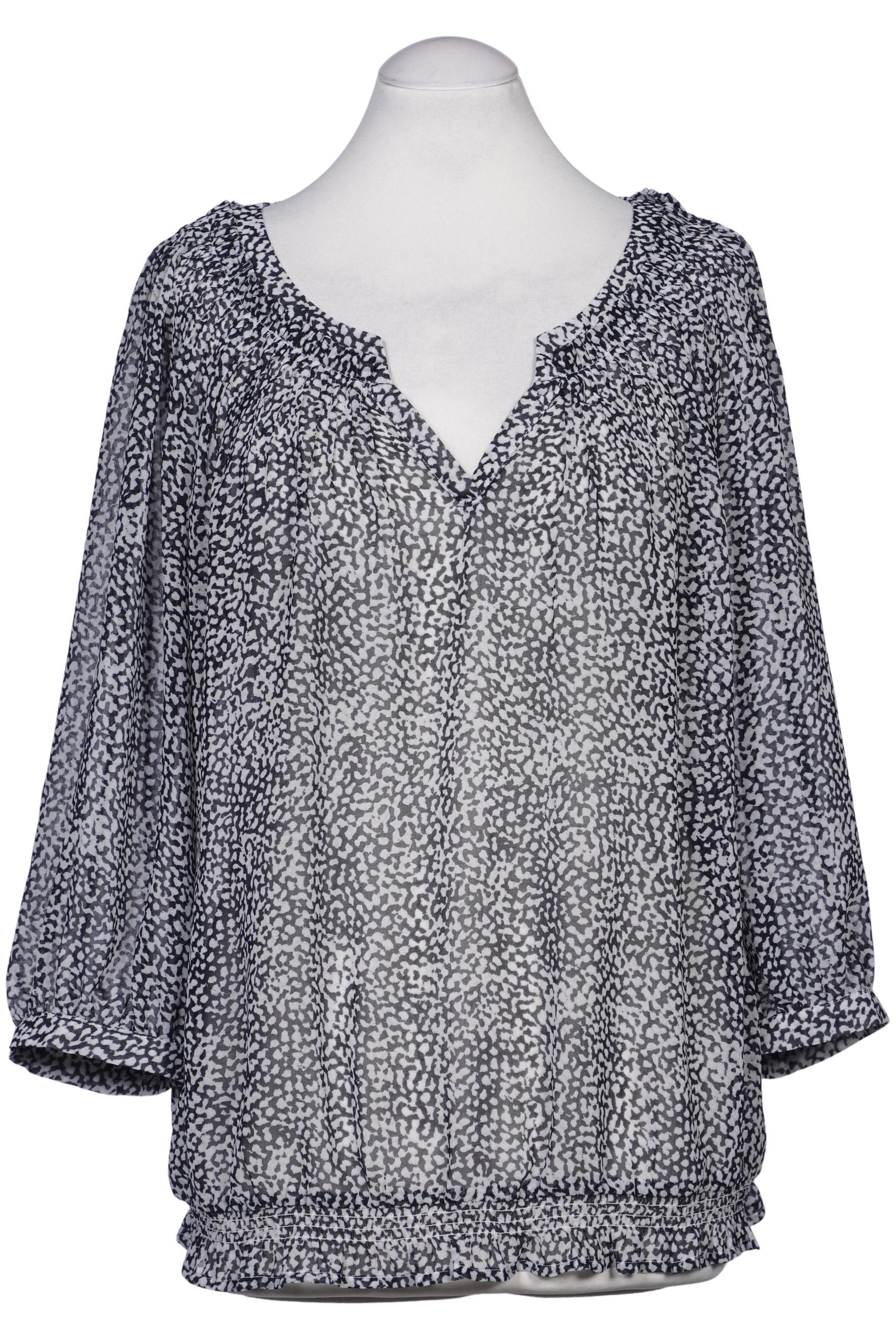 

Comma Damen Bluse, marineblau, Gr. 38