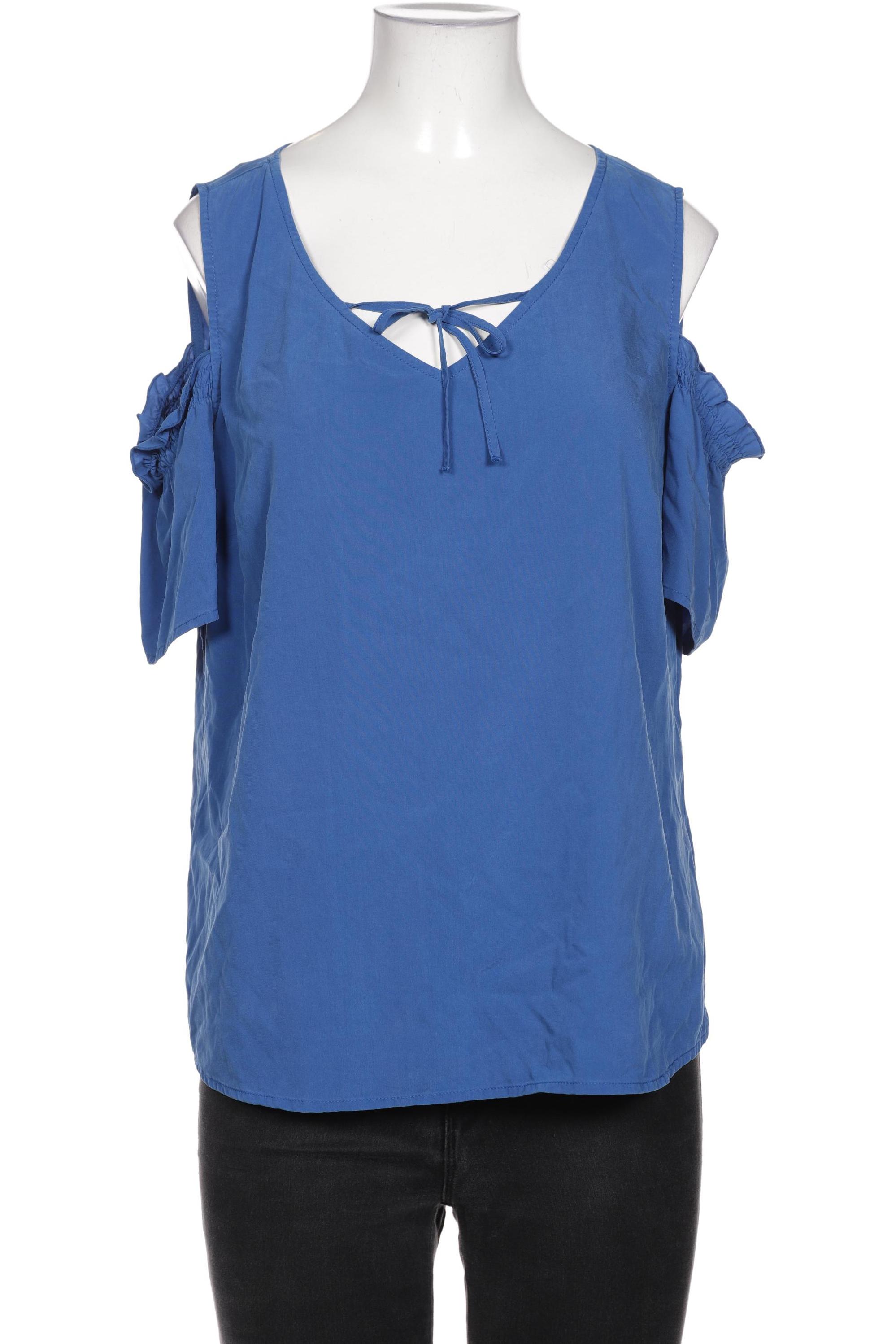 

Comma Damen Bluse, blau, Gr. 38