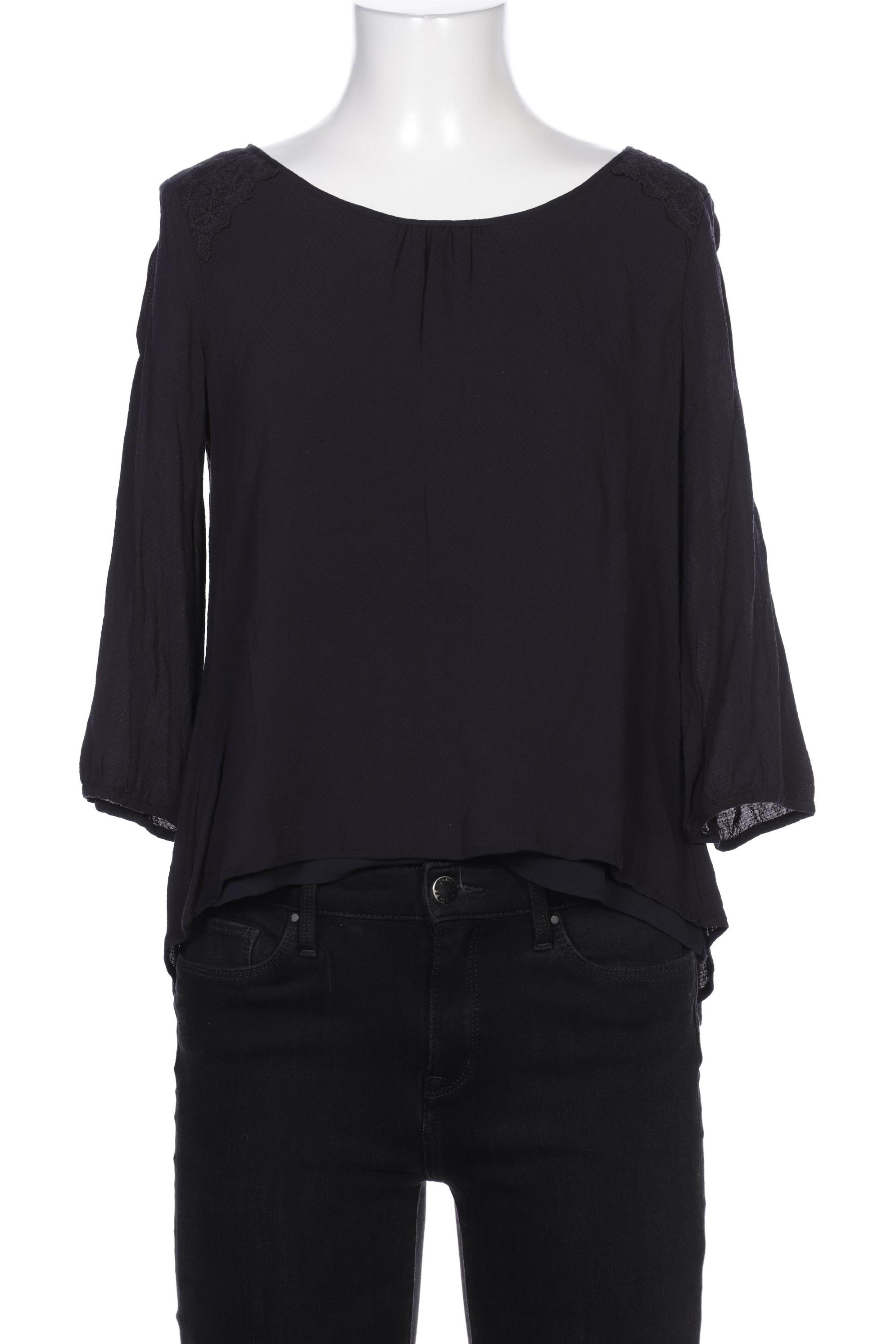 

Comma Damen Bluse, marineblau