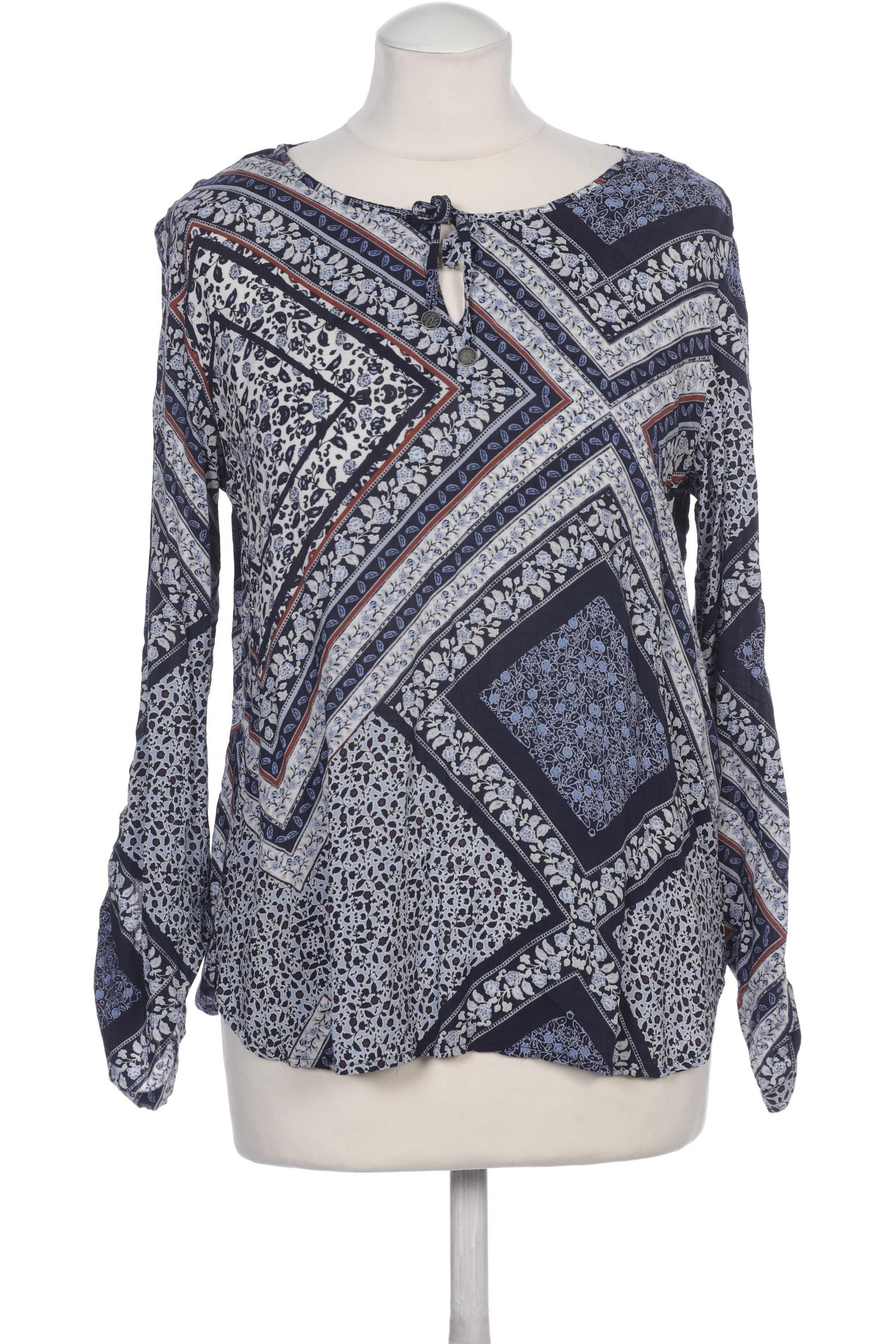 

Comma Damen Bluse, marineblau