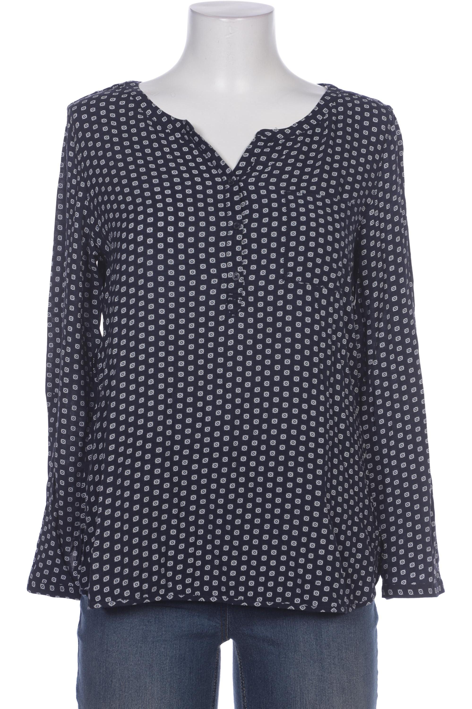 

Comma Damen Bluse, marineblau, Gr. 38