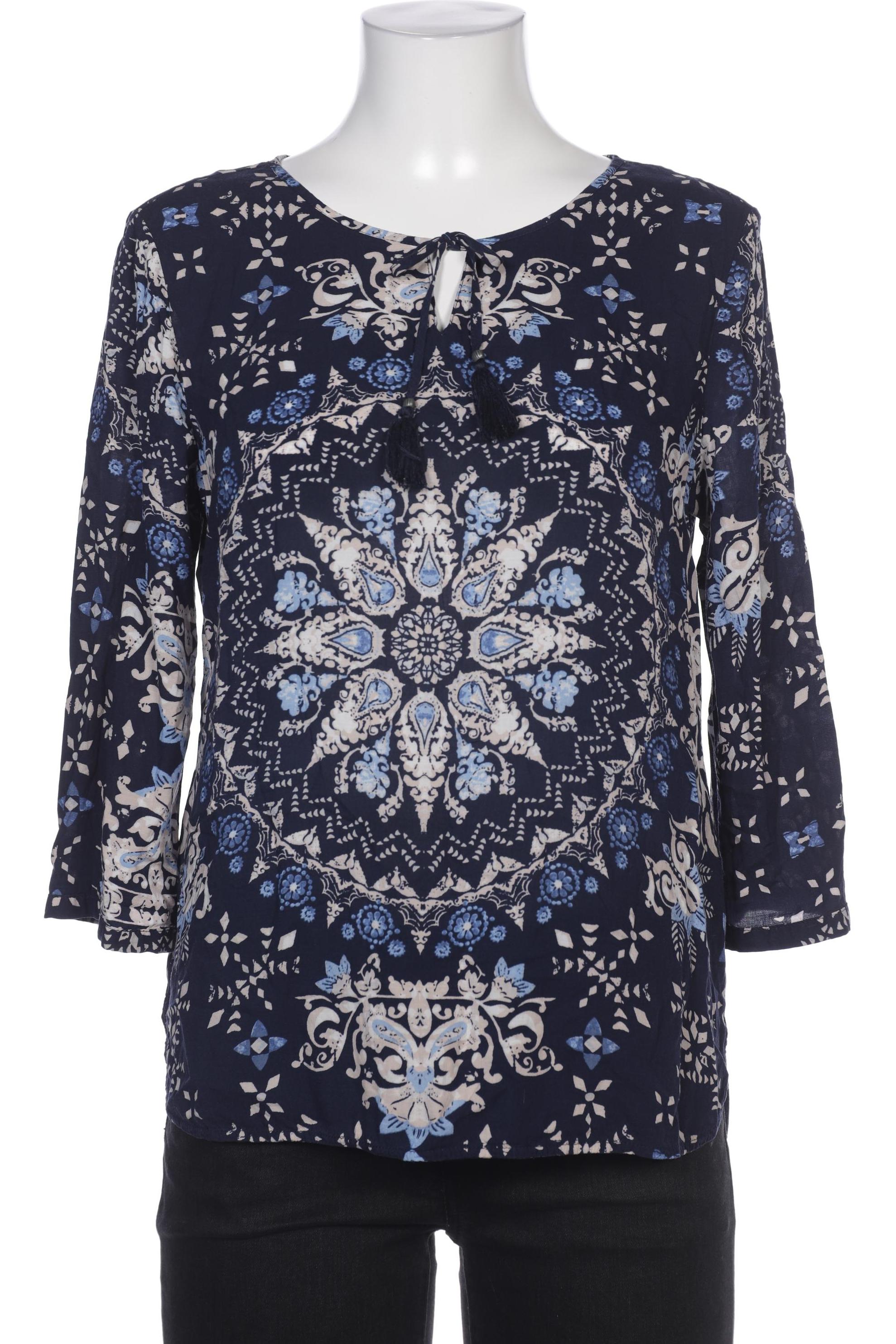 

Comma Damen Bluse, marineblau