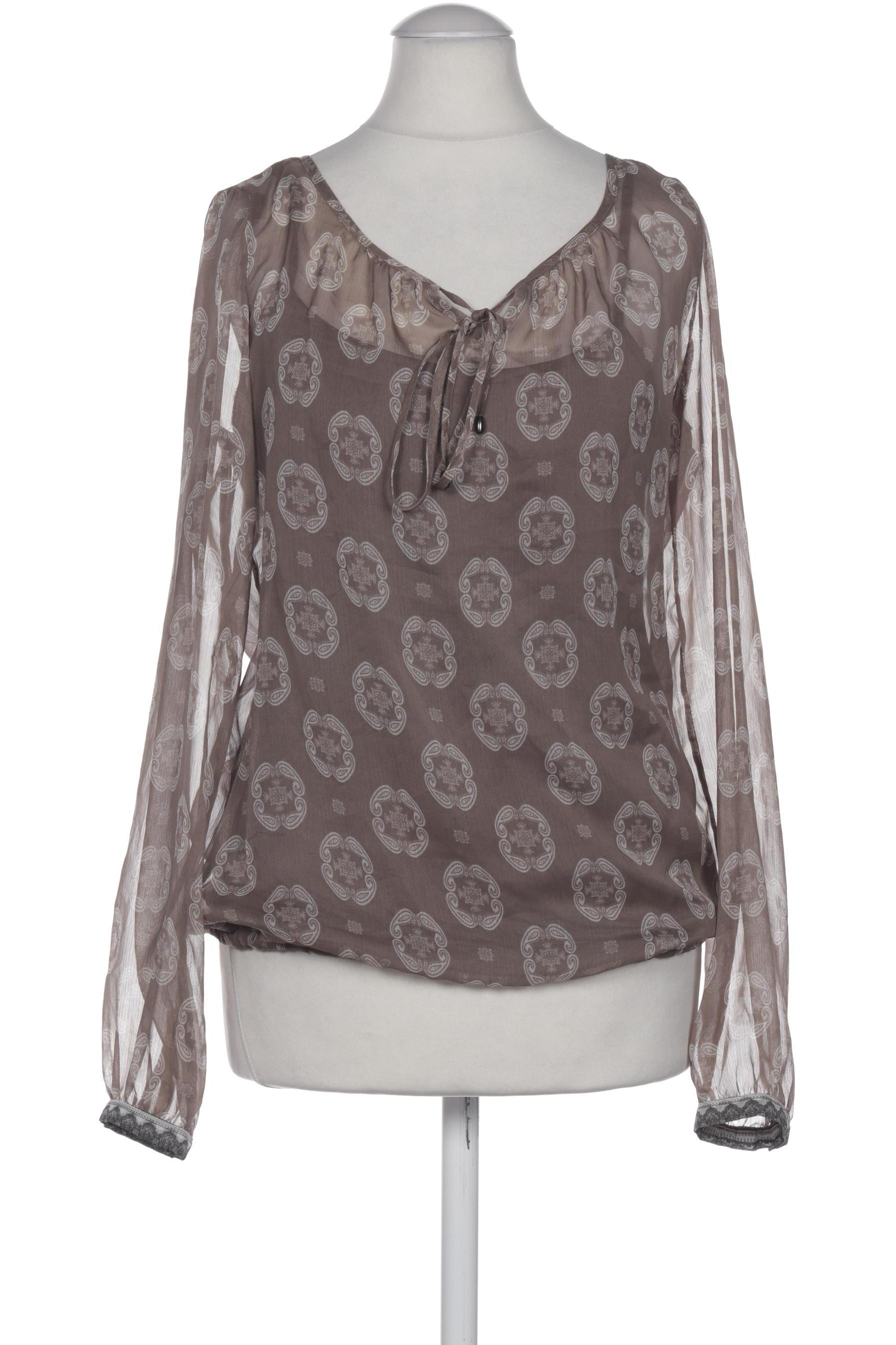 

Comma Damen Bluse, beige, Gr. 34