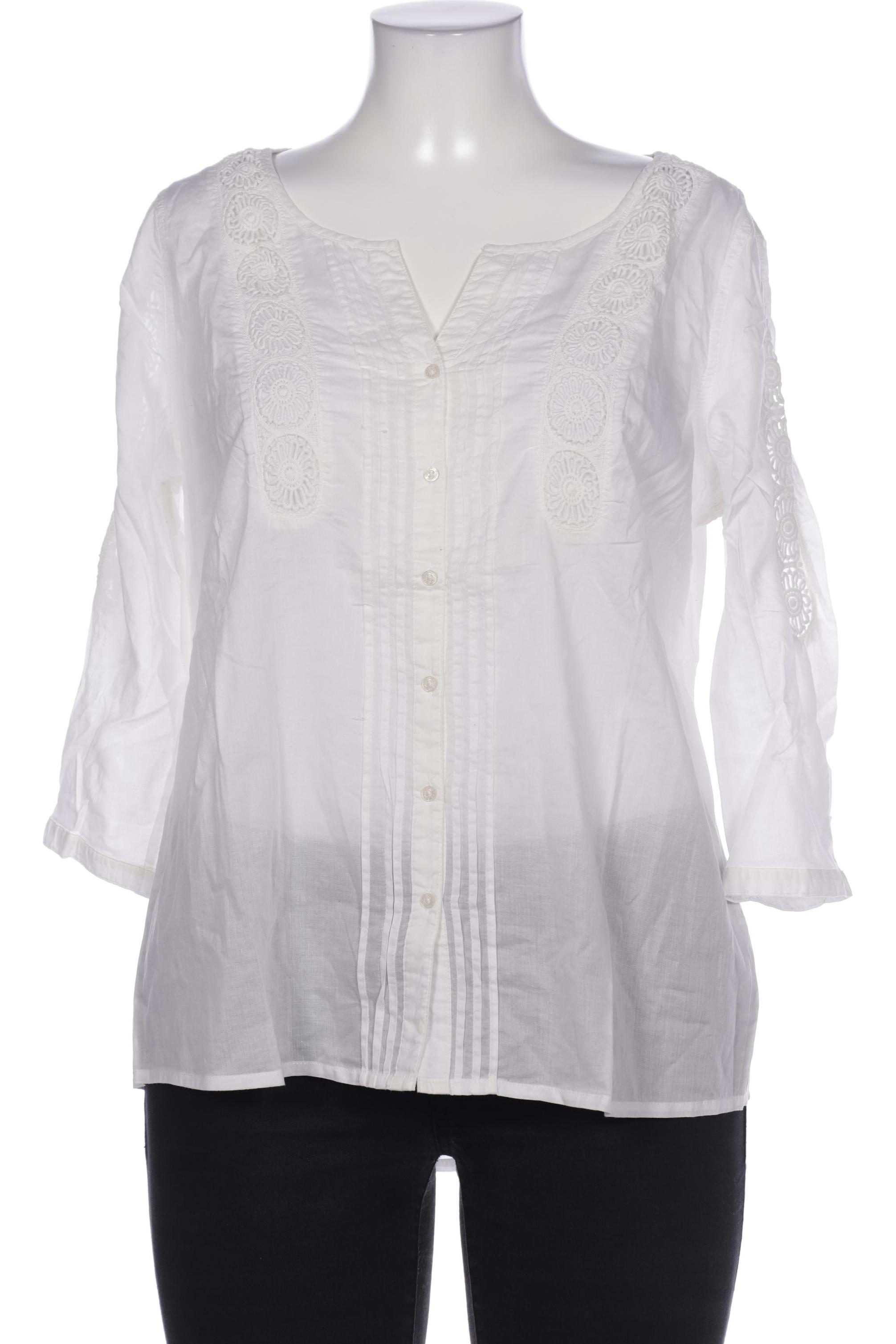 

Comma Damen Bluse, weiß, Gr. 44