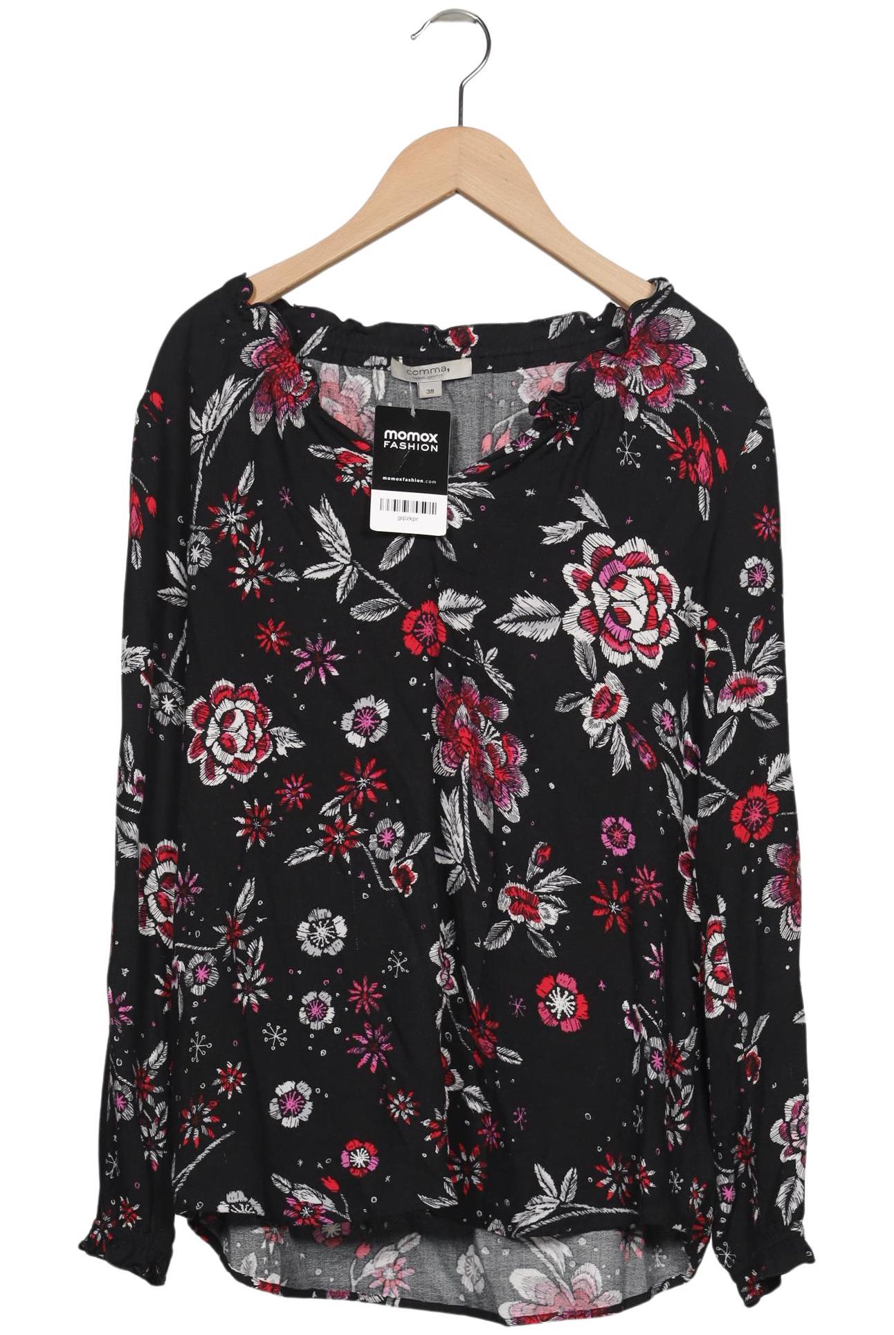 

Comma Damen Bluse, schwarz, Gr. 38