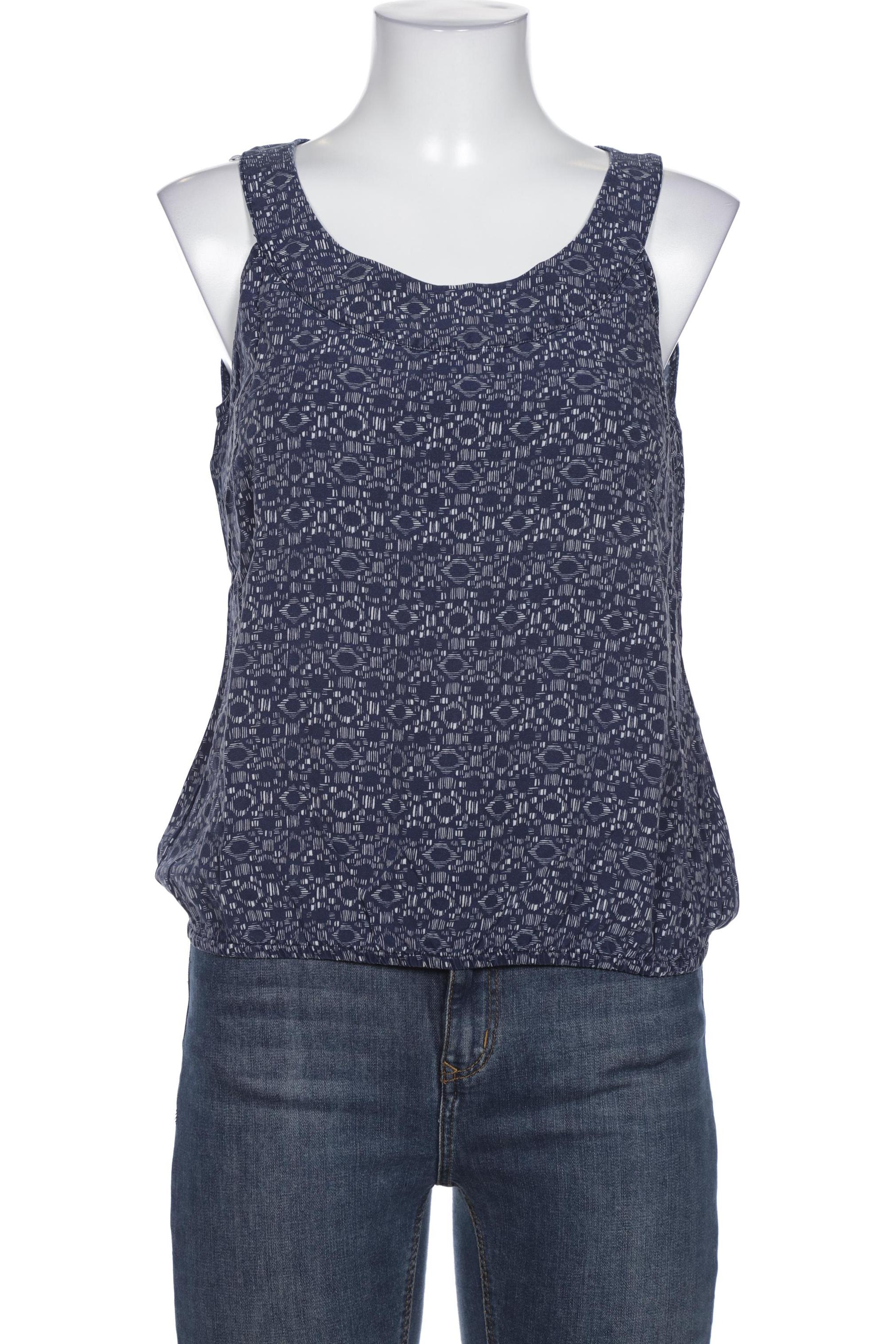

Comma Damen Bluse, marineblau