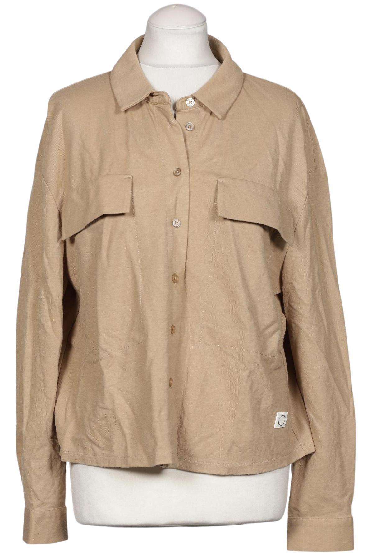 

Comma Damen Bluse, beige, Gr. 38