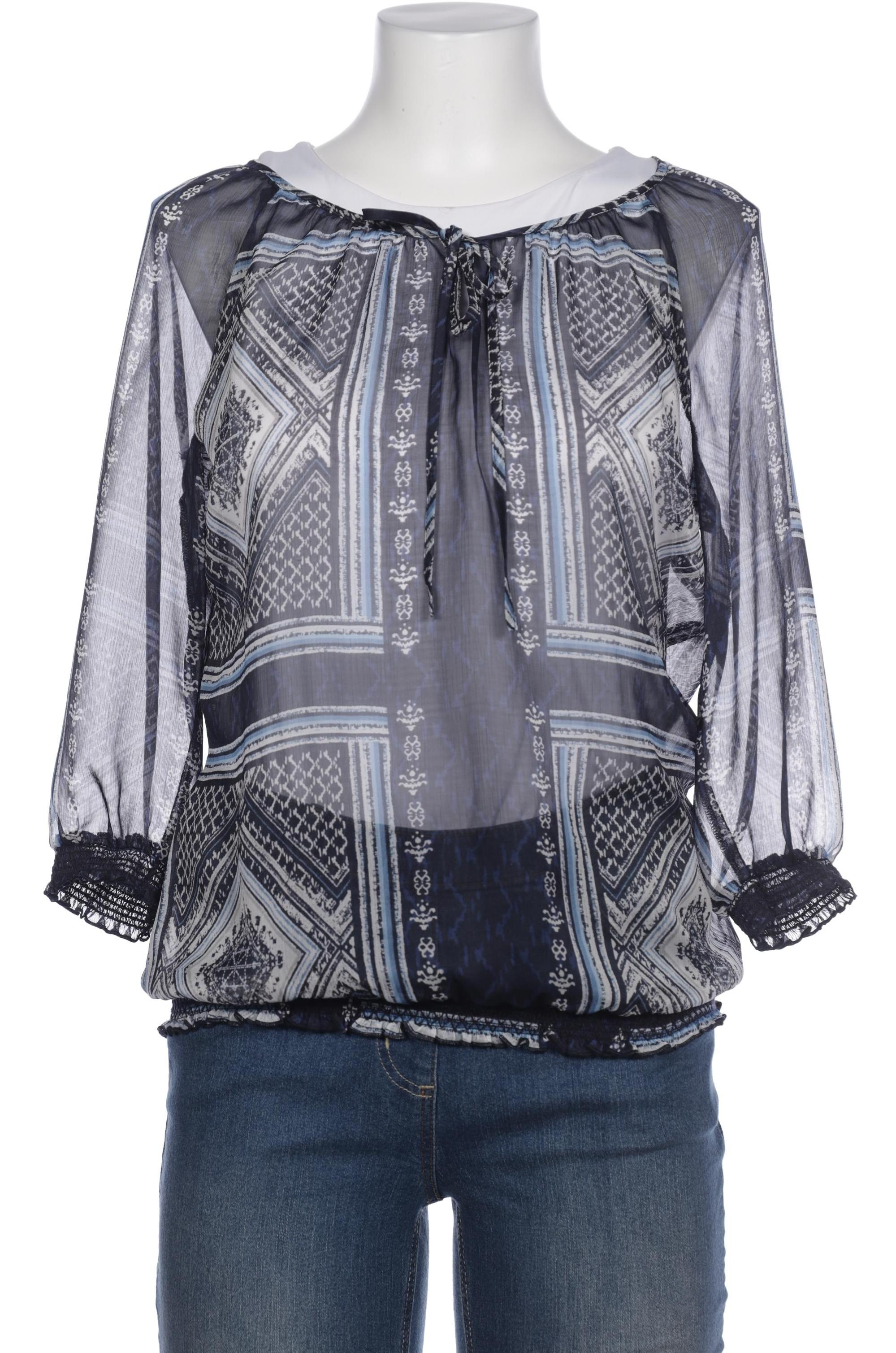 

Comma Damen Bluse, marineblau, Gr. 36