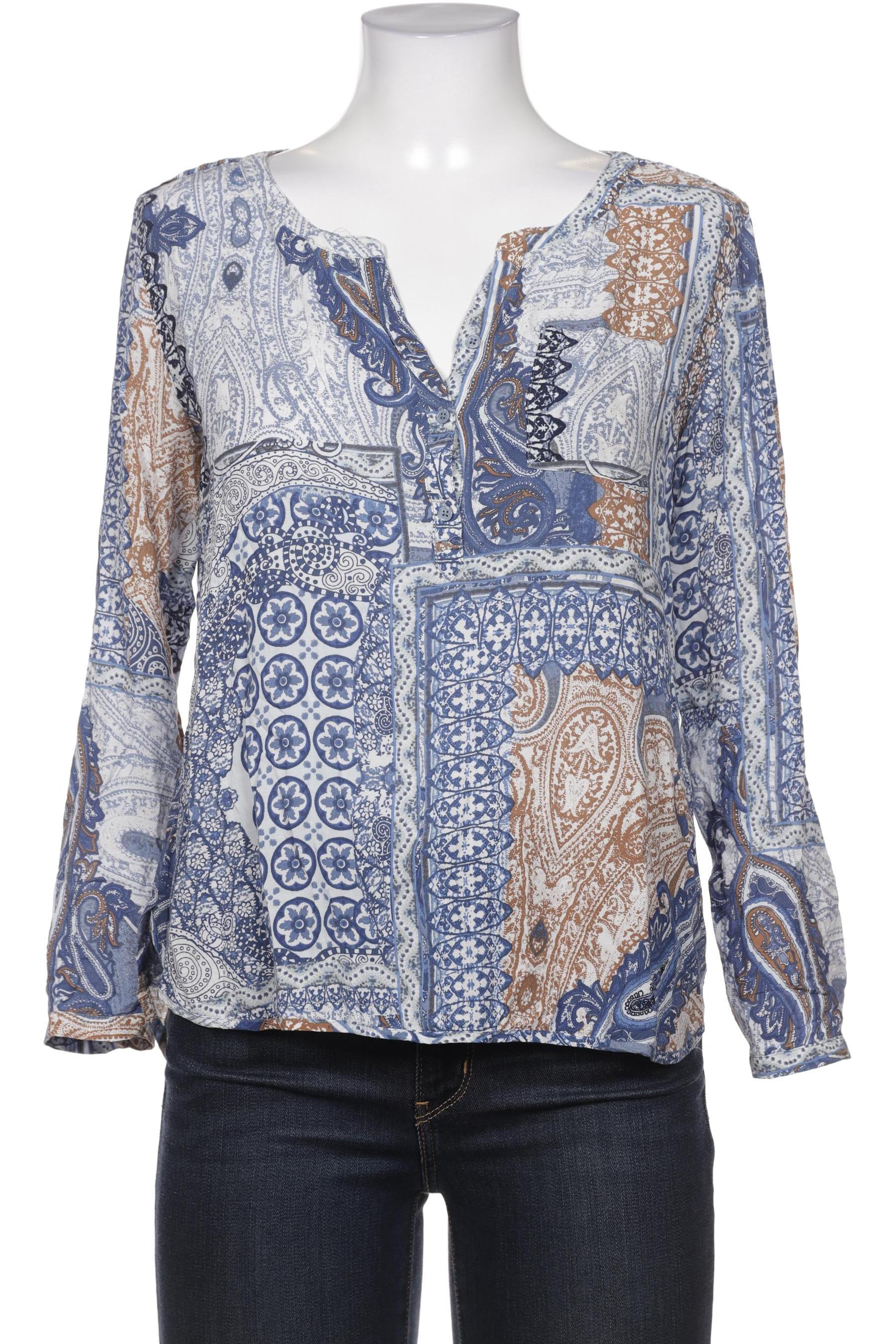 

Comma Damen Bluse, blau, Gr. 36