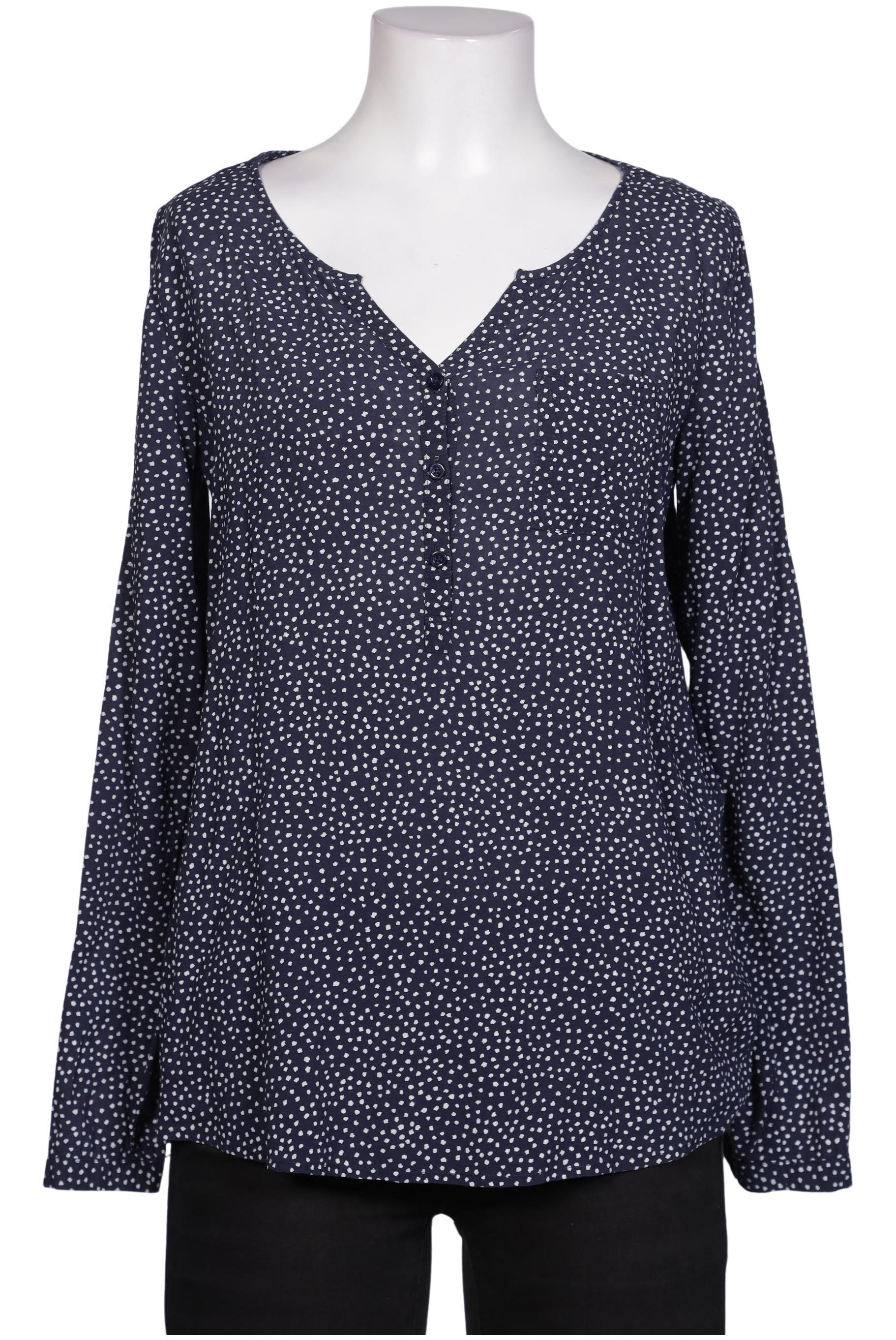 

Comma Damen Bluse, marineblau, Gr. 34
