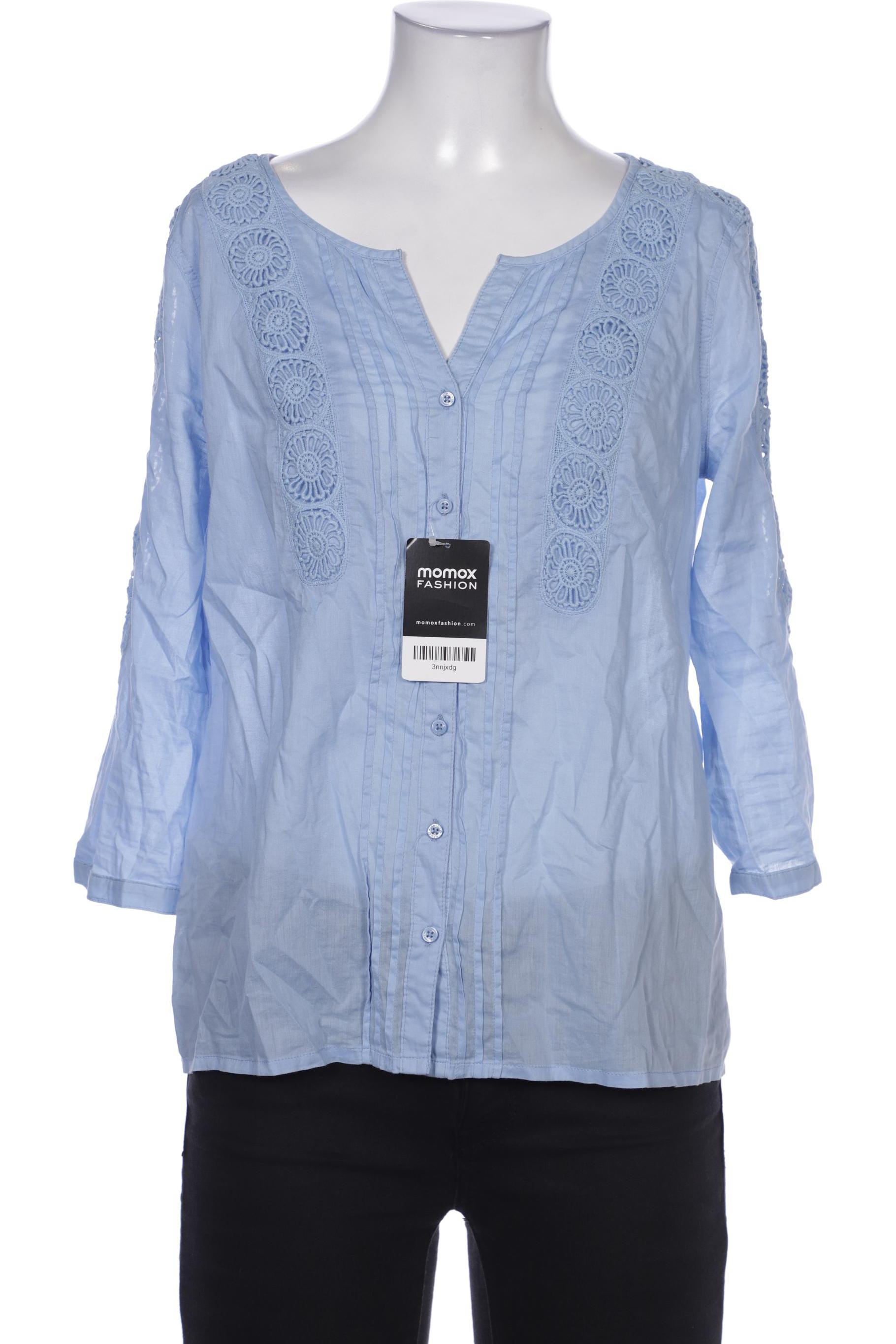 

Comma Damen Bluse, hellblau, Gr. 36