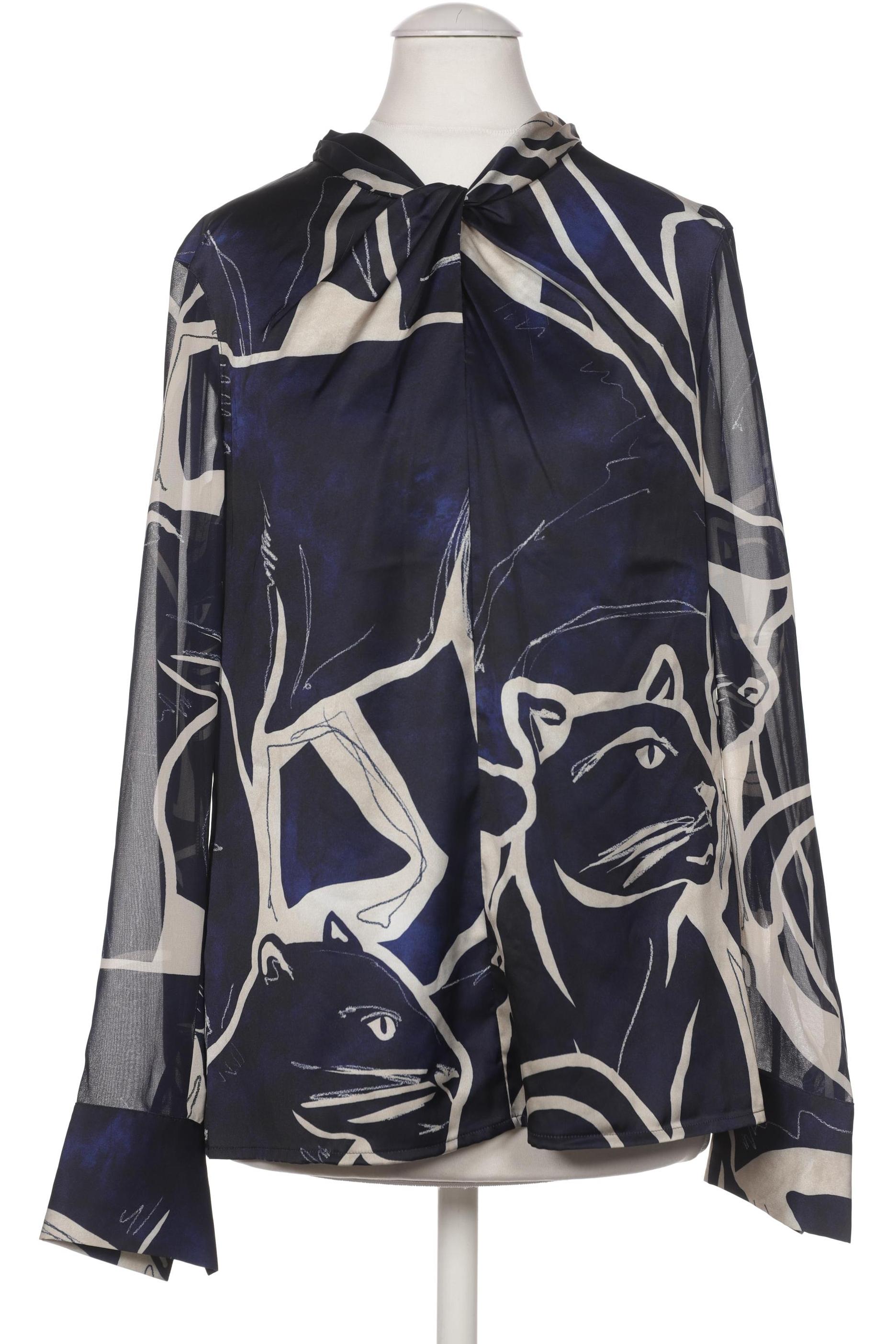 

Comma Damen Bluse, marineblau, Gr. 32
