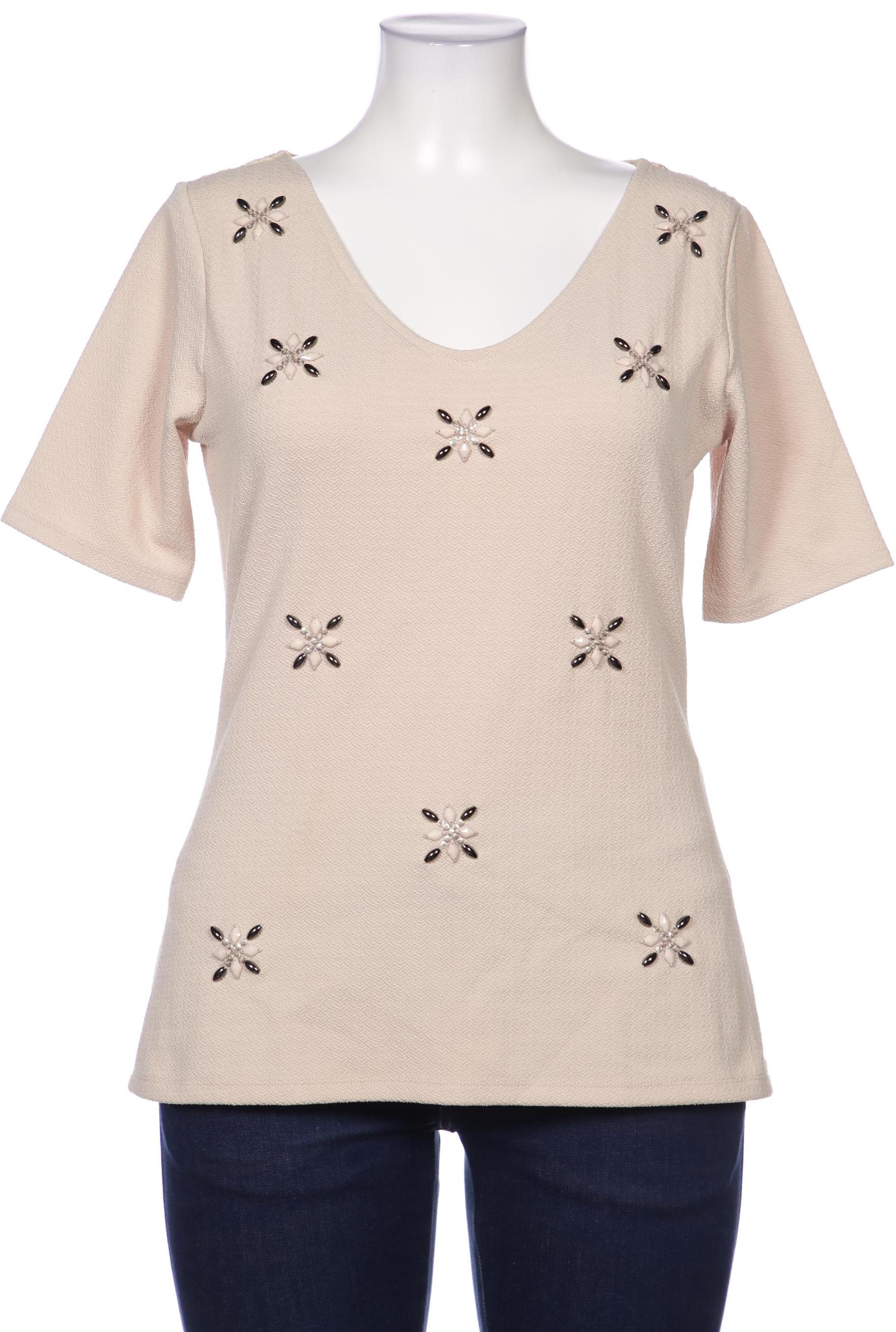 

Comma Damen Bluse, beige, Gr. 42