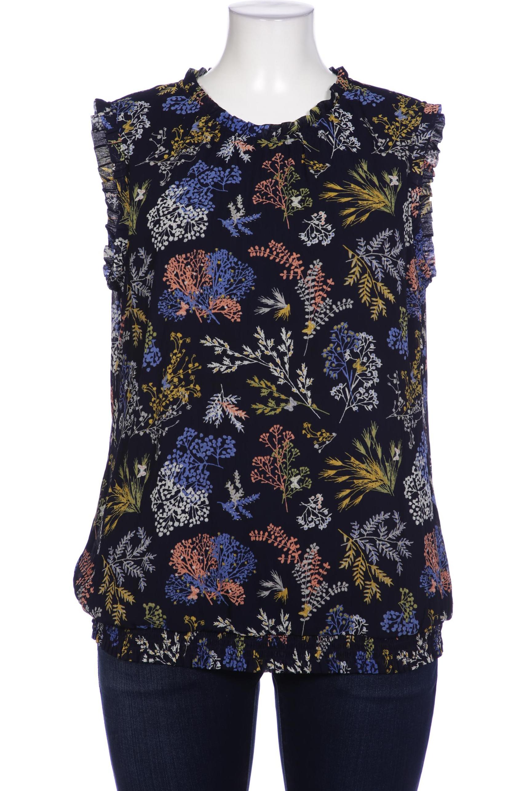 

Comma Damen Bluse, marineblau