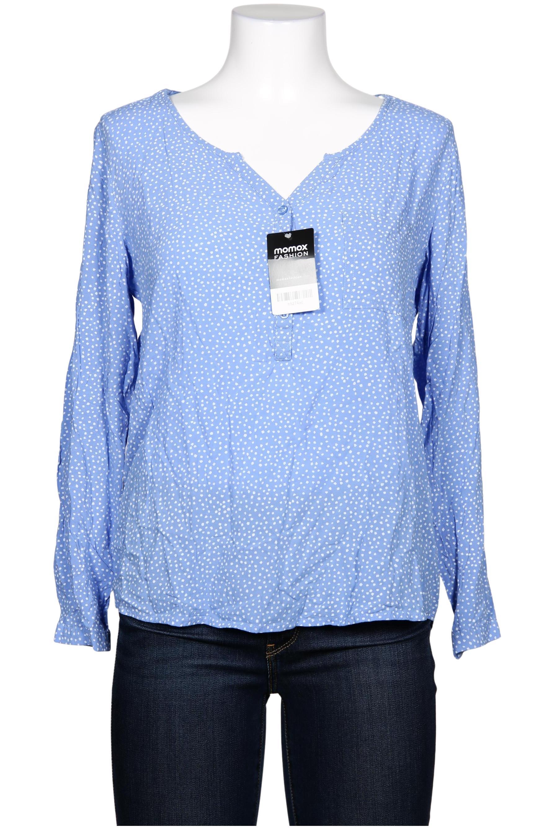

Comma Damen Bluse, blau, Gr. 38