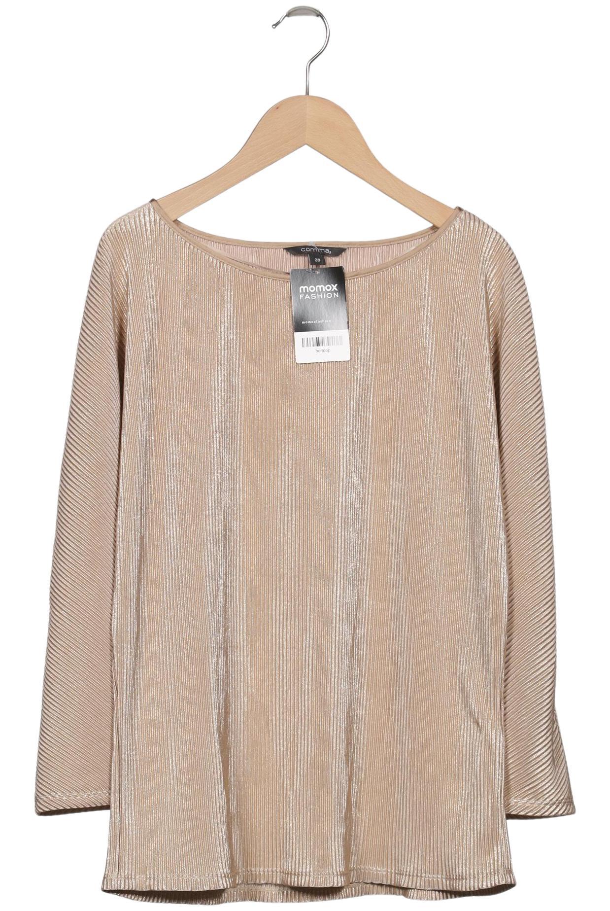 

Comma Damen Bluse, gold, Gr. 38