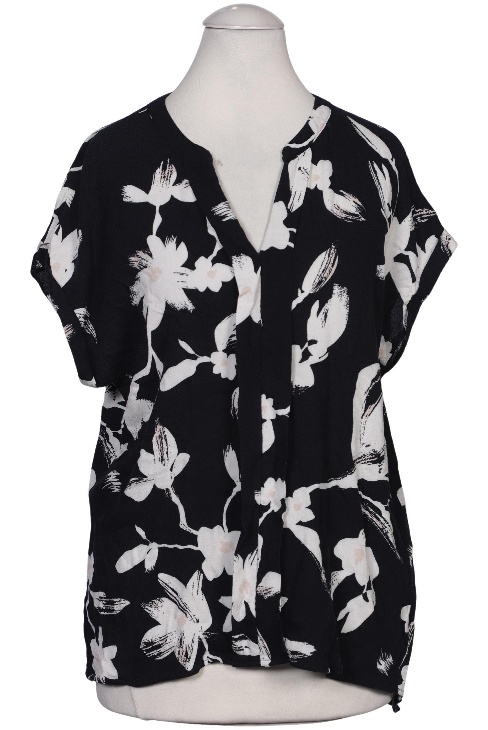 

Comma Damen Bluse, marineblau, Gr. 36
