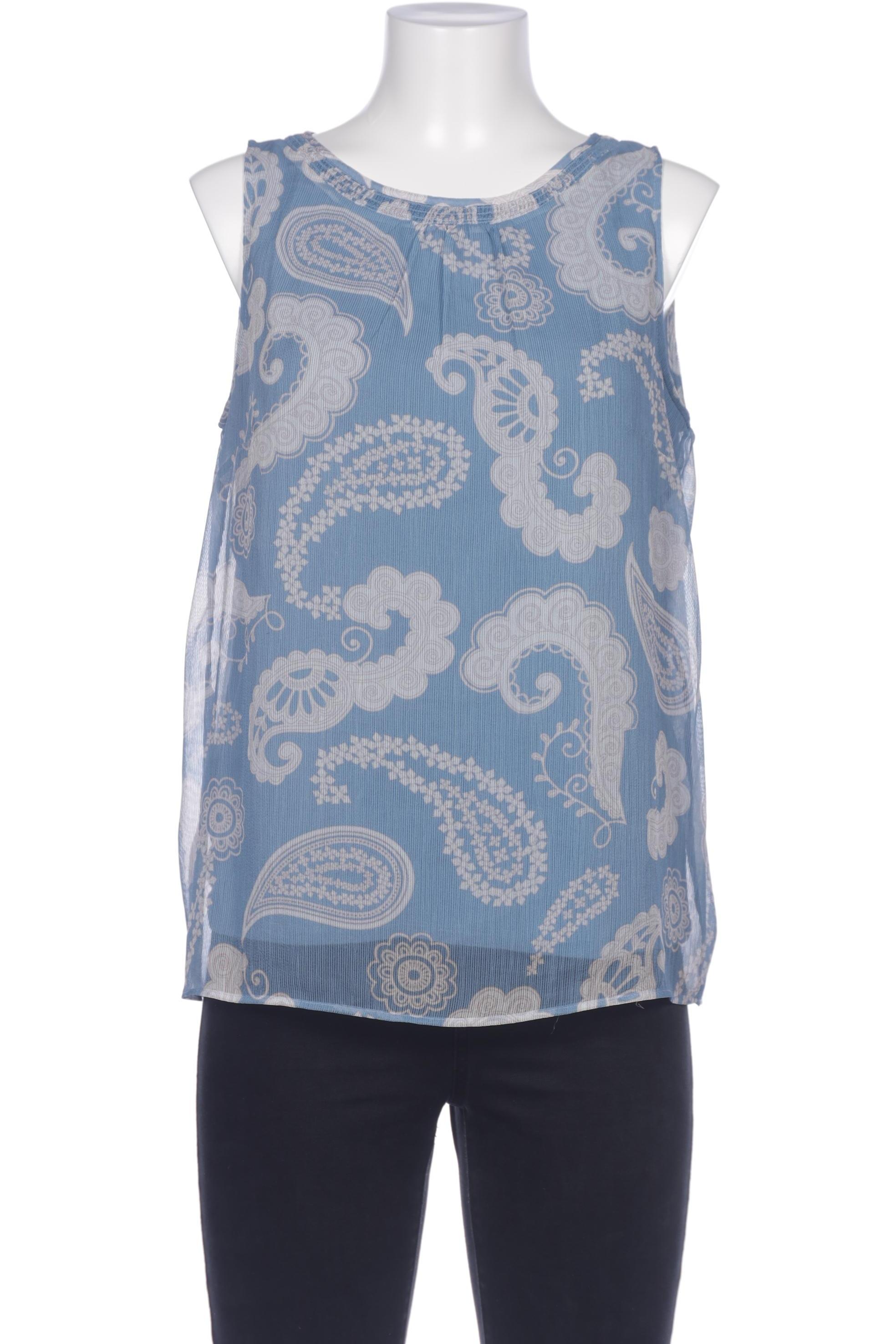

Comma Damen Bluse, blau, Gr. 40