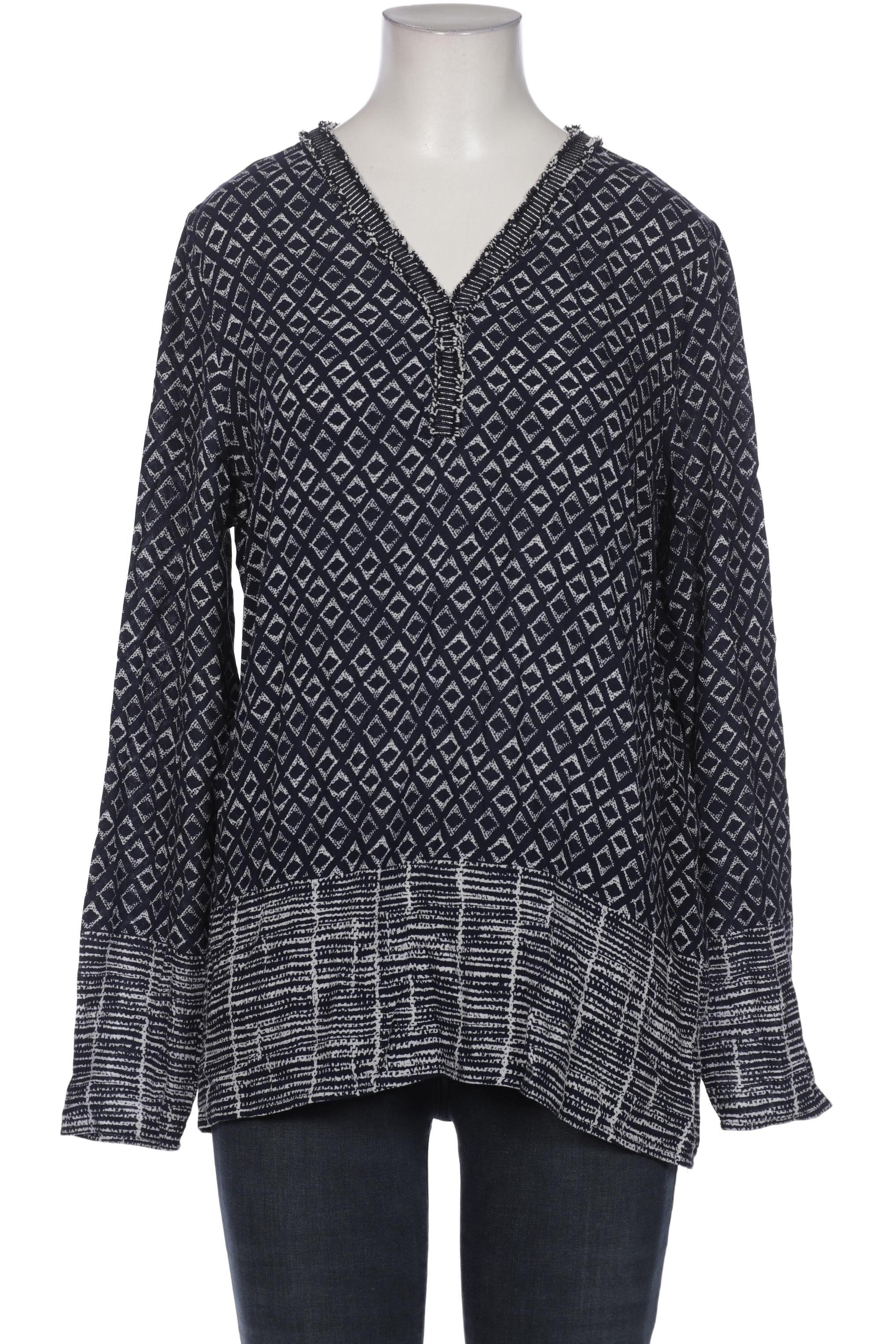 

Comma Damen Bluse, marineblau, Gr. 38