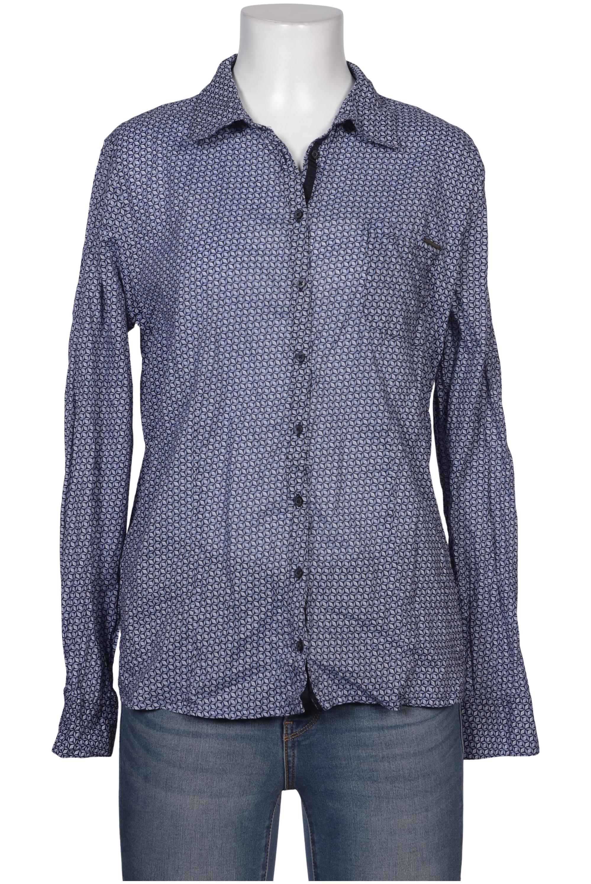 

Comma Damen Bluse, blau, Gr. 40