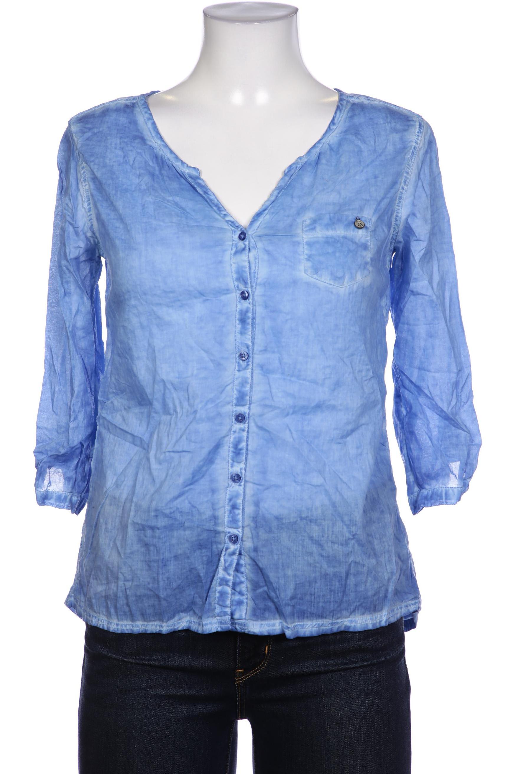 

Comma Damen Bluse, blau, Gr. 36