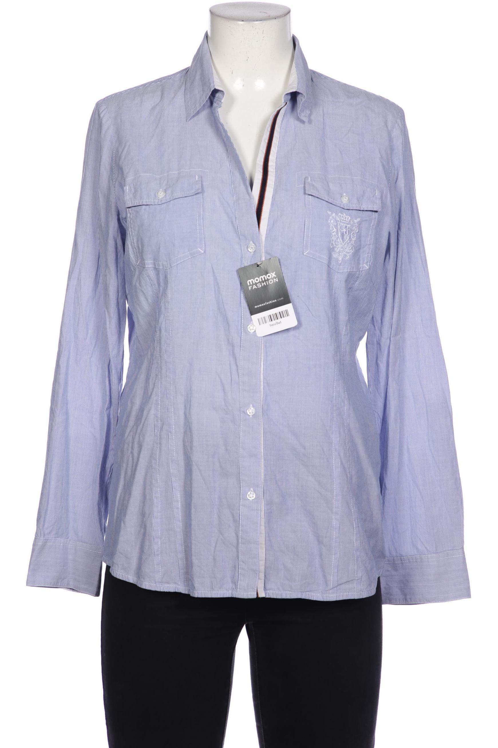 

Comma Damen Bluse, blau, Gr. 40