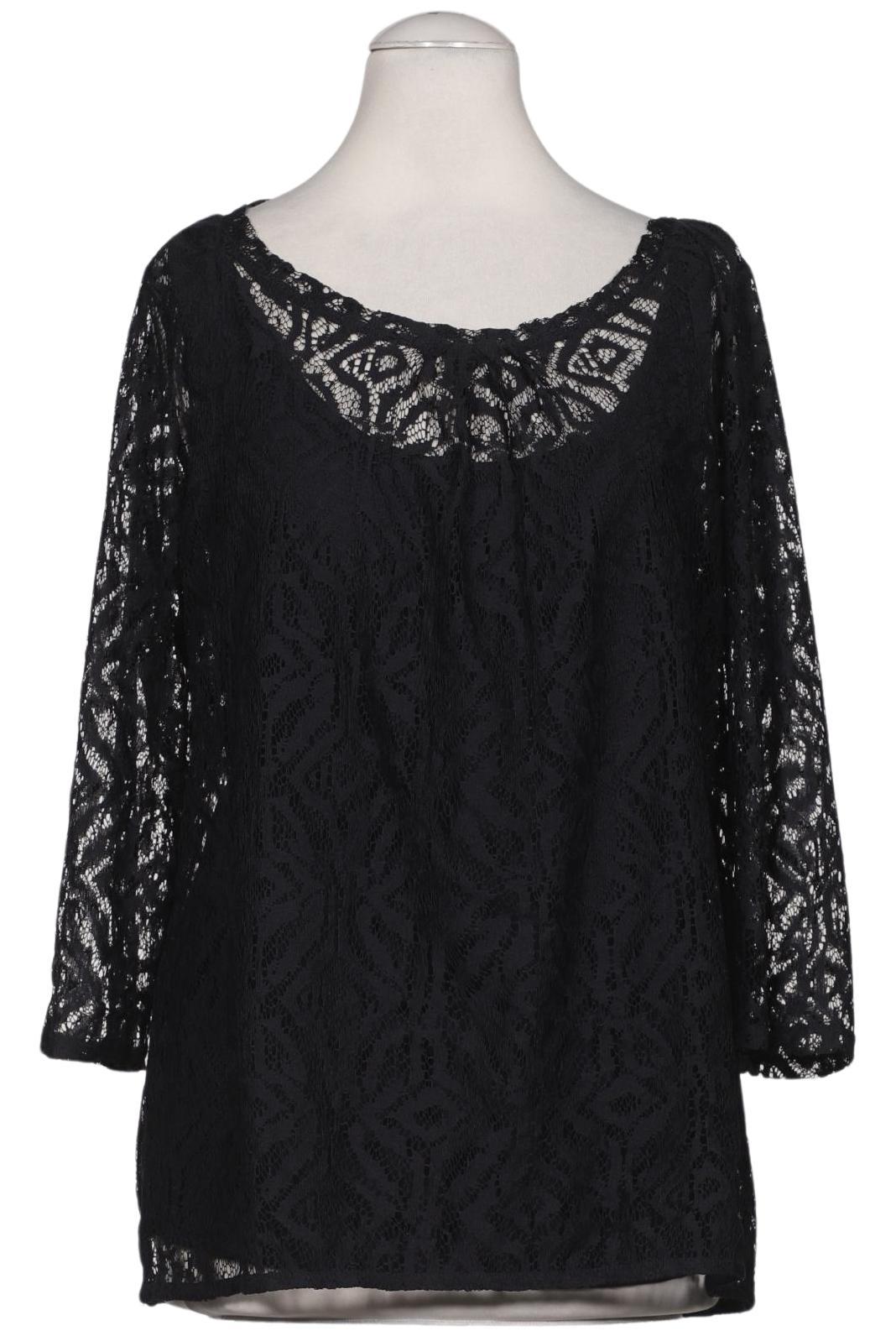 

Comma Damen Bluse, marineblau, Gr. 40