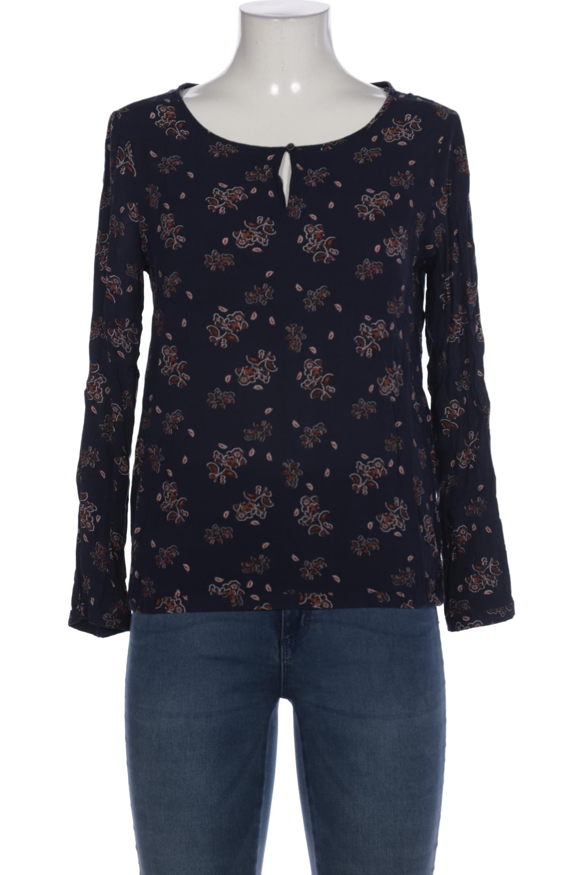 

Comma Damen Bluse, marineblau