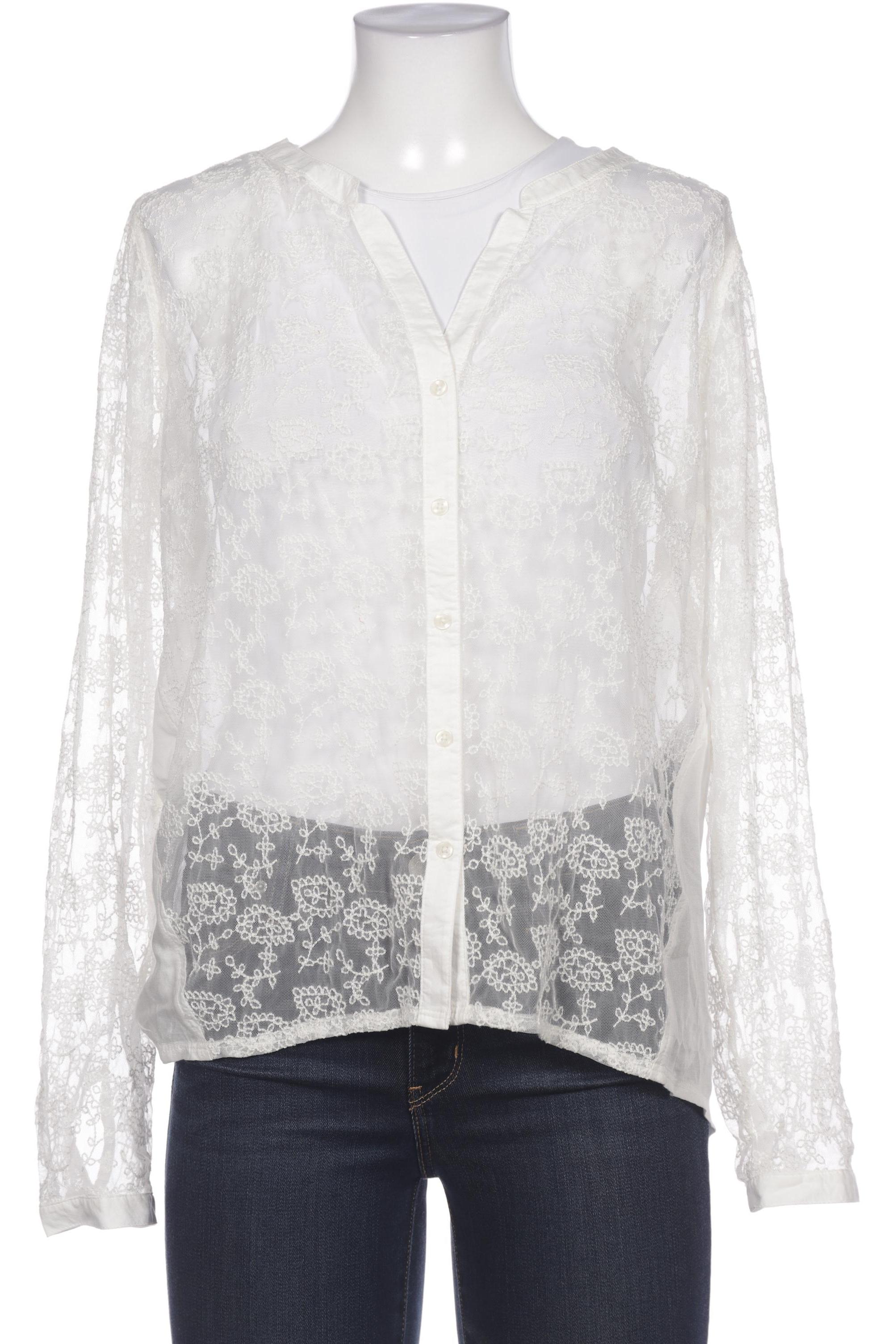 

Comma Damen Bluse, weiß, Gr. 40