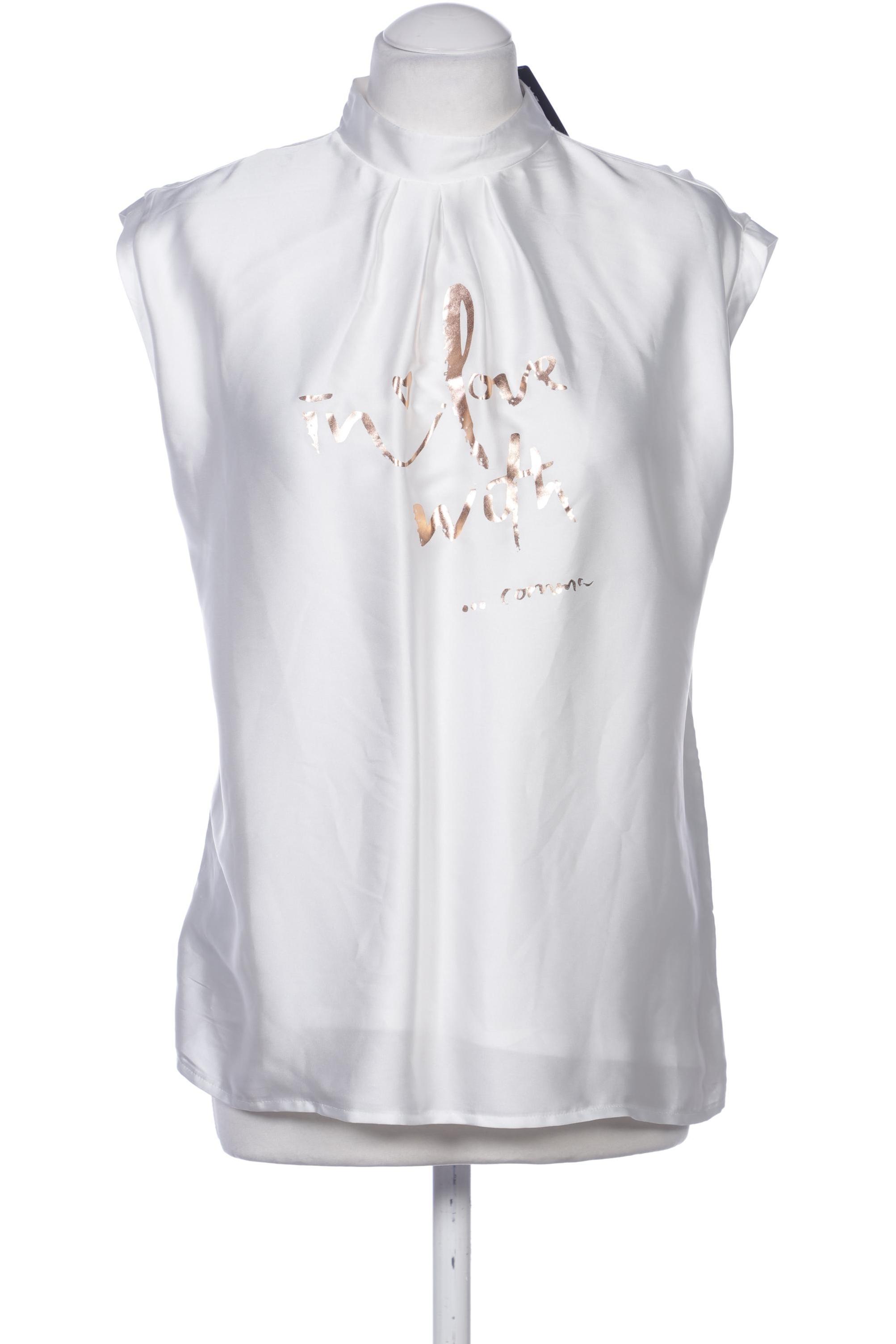 

Comma Damen Bluse, weiß, Gr. 38