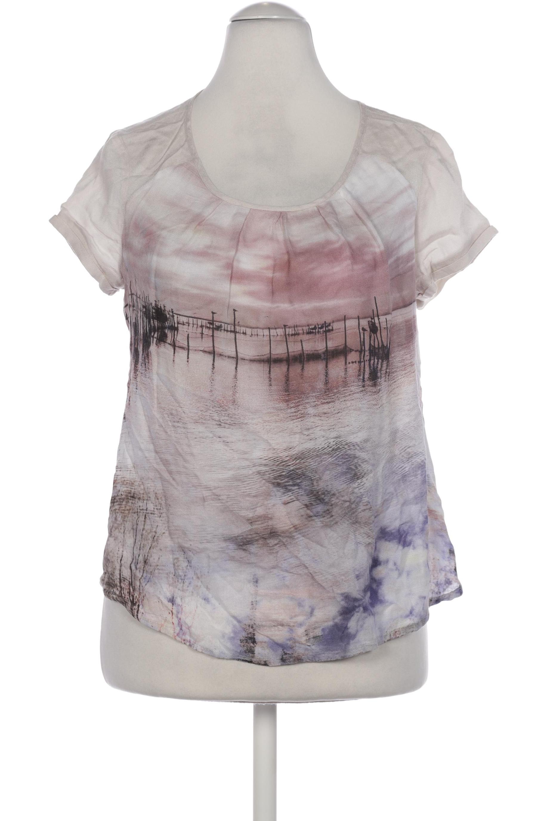 

Comma Damen Bluse, beige, Gr. 36