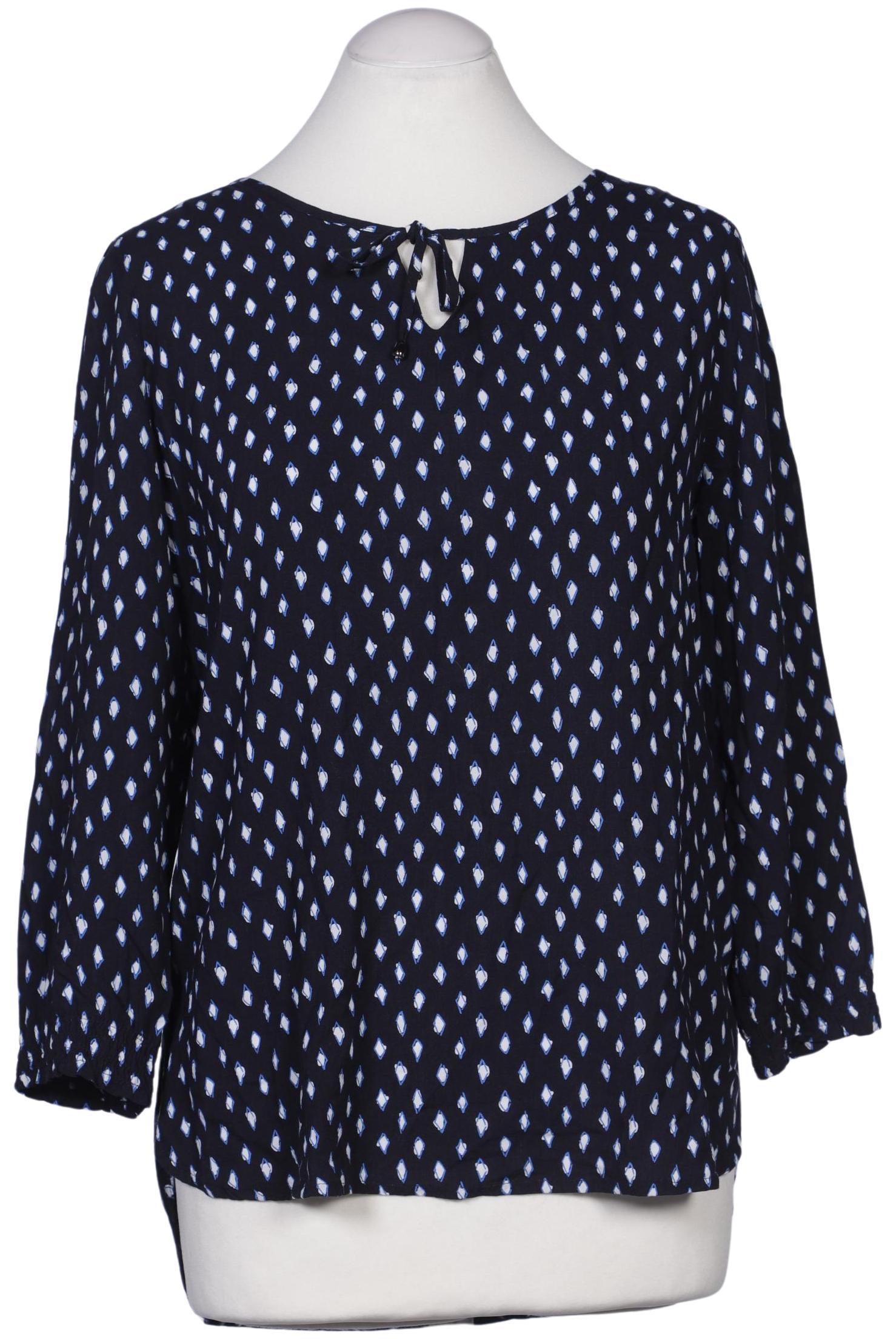 

Comma Damen Bluse, marineblau, Gr. 38