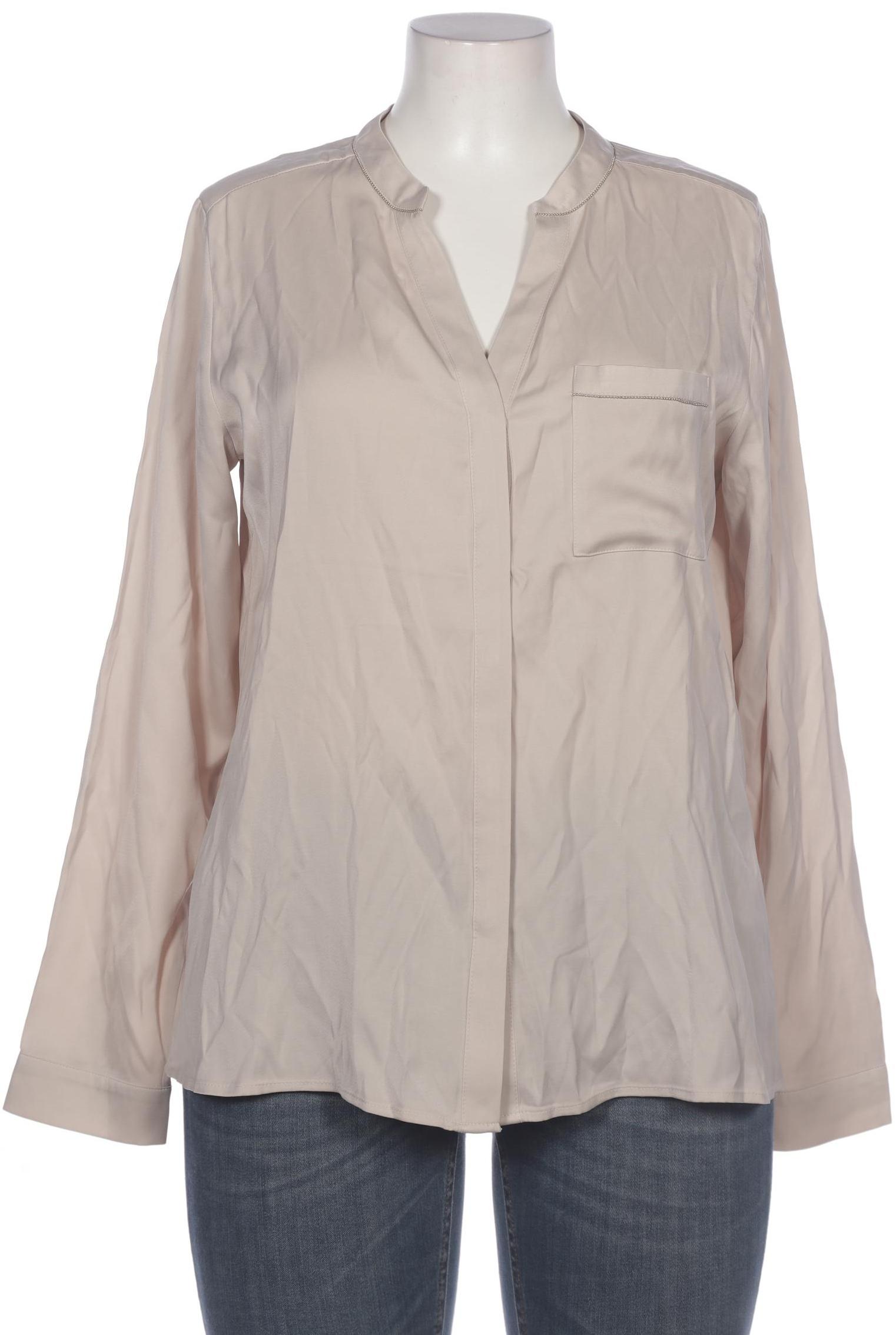 

Comma Damen Bluse, beige, Gr. 42