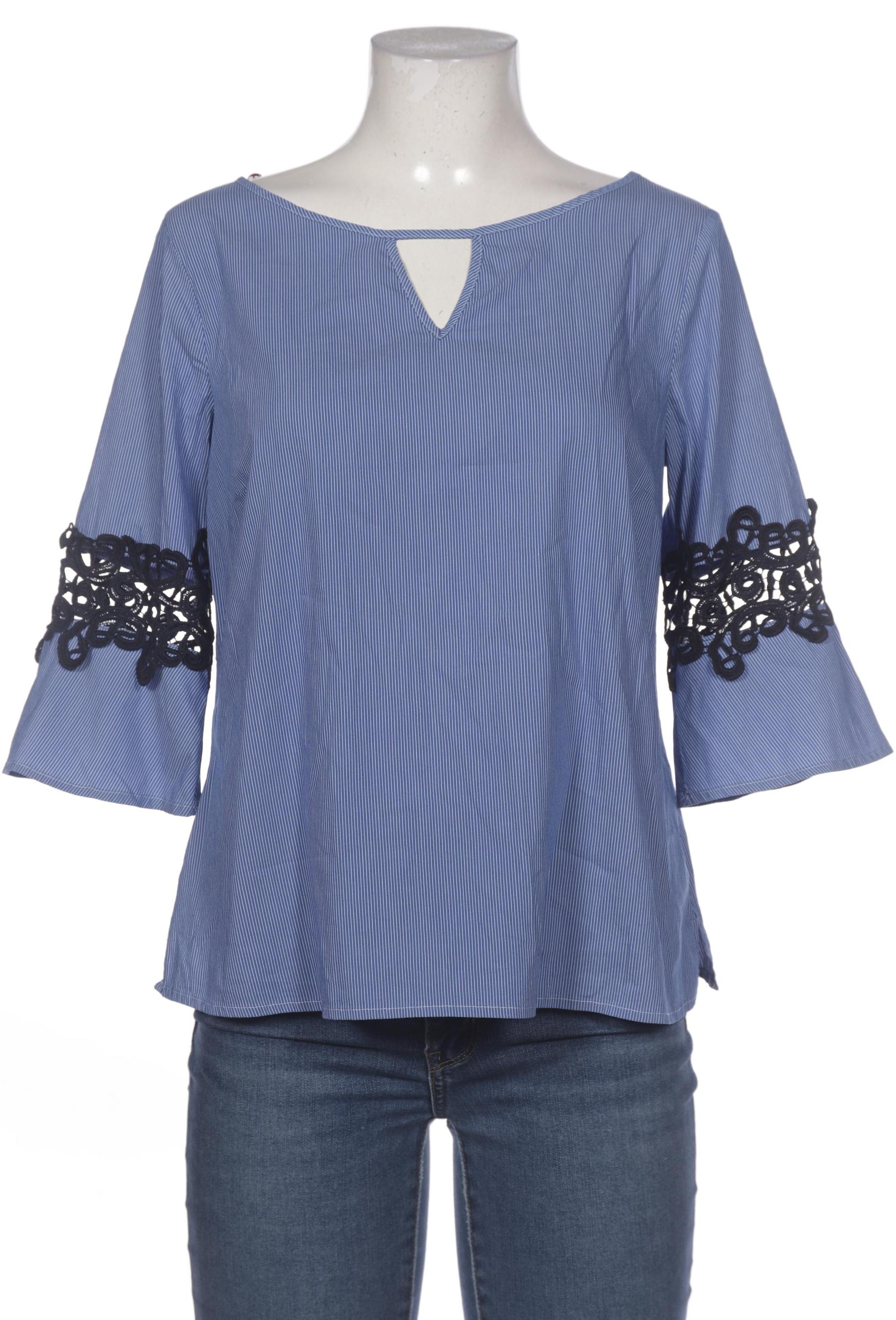 

Comma Damen Bluse, blau, Gr. 40