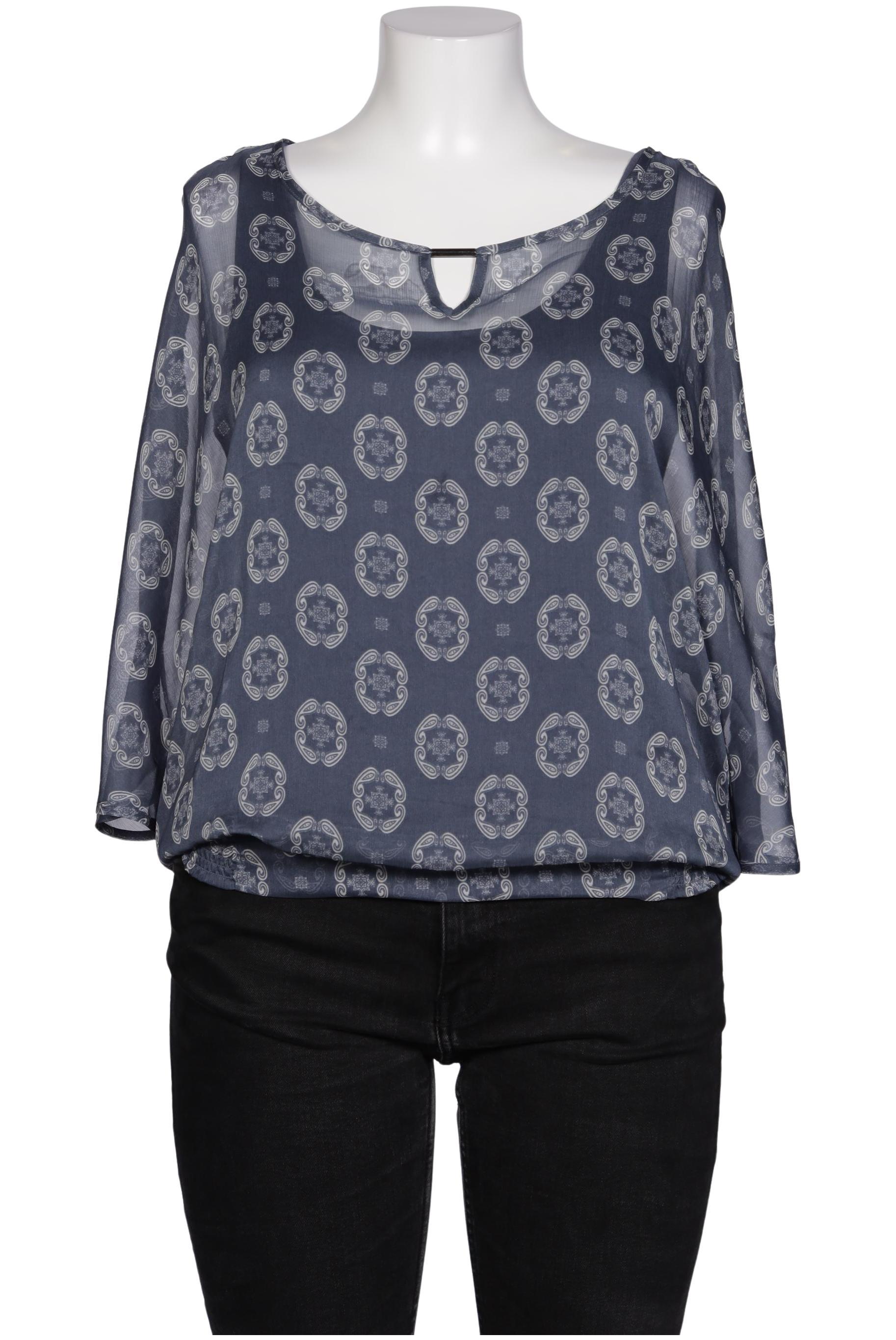 

Comma Damen Bluse, blau, Gr. 42