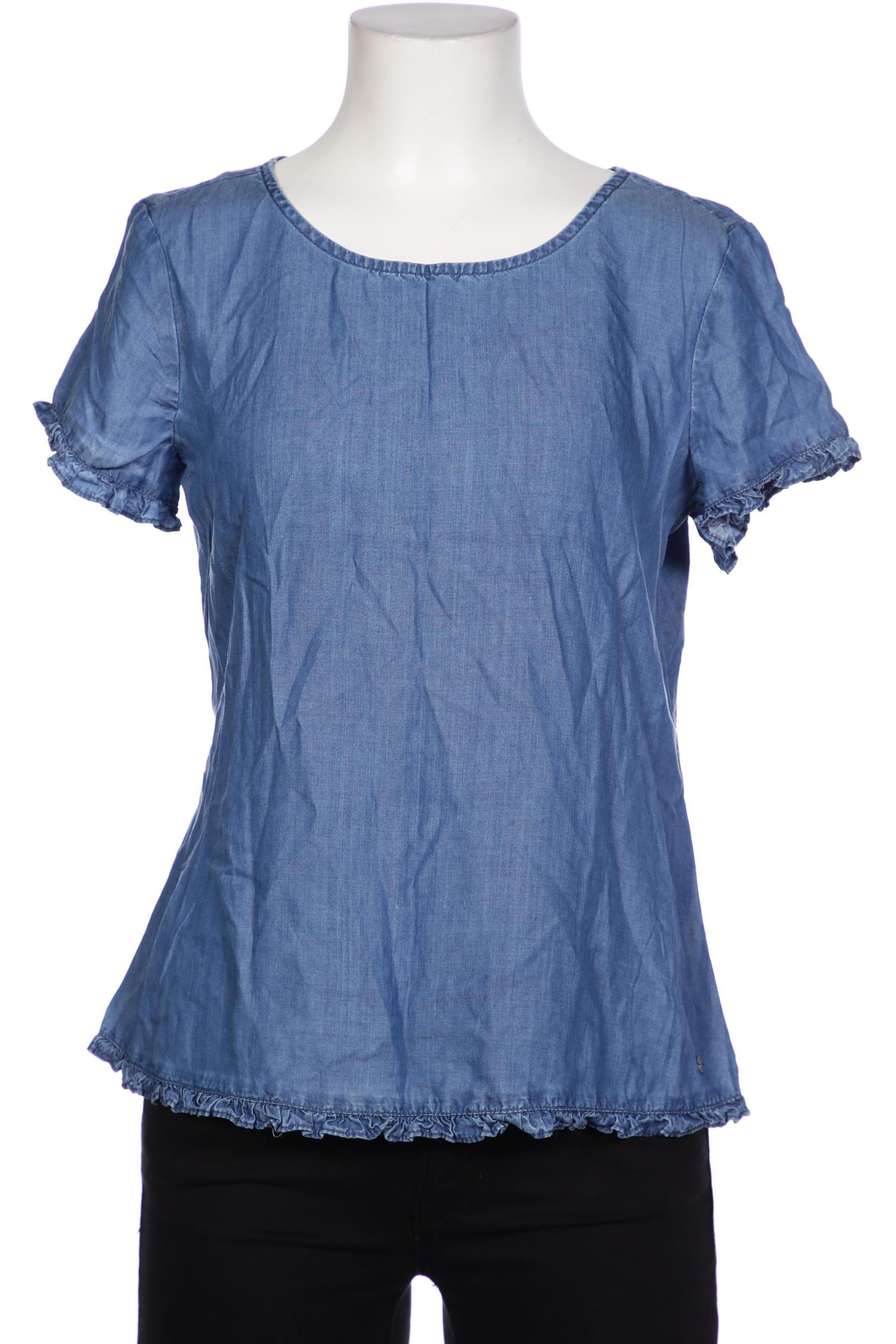 

Comma Damen Bluse, blau