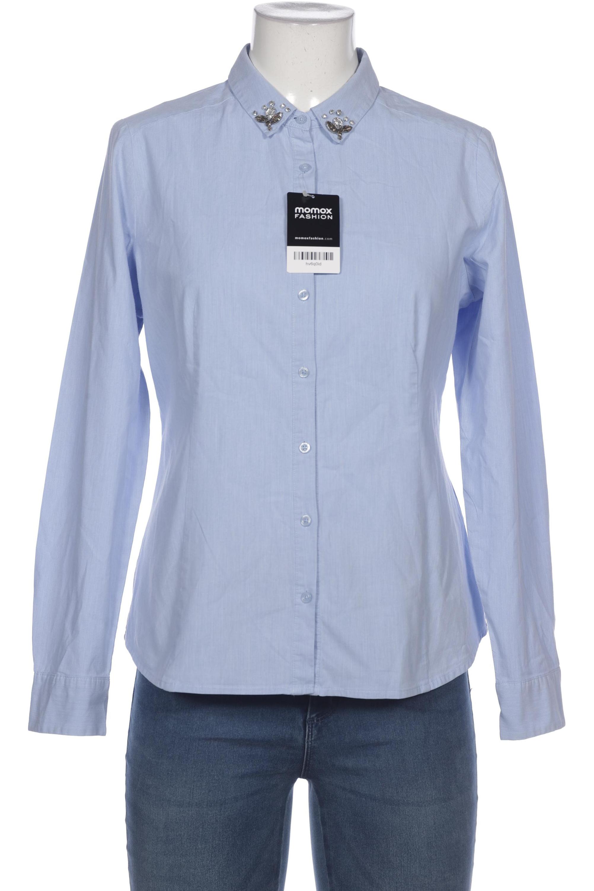 

Comma Damen Bluse, blau, Gr. 40