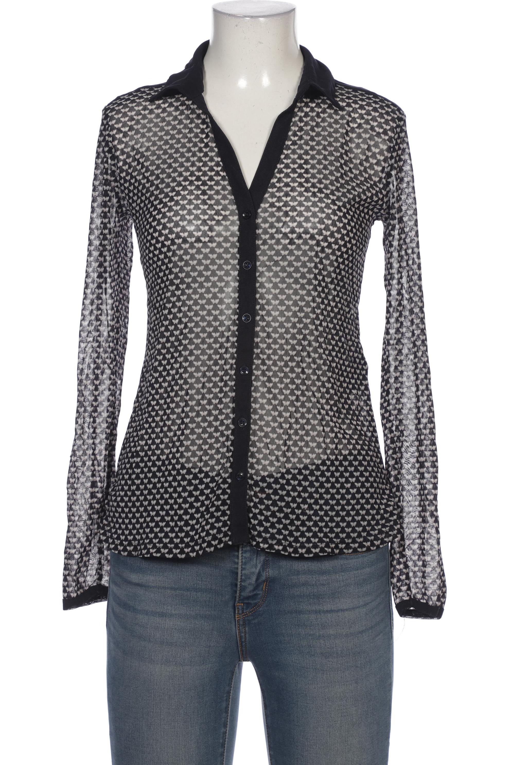 

Comma Damen Bluse, marineblau, Gr. 36