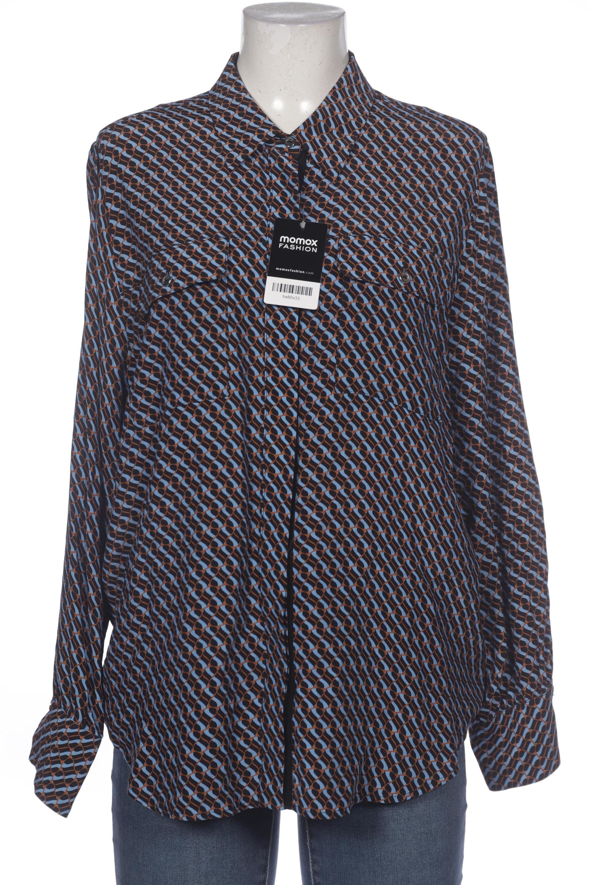 

Comma Damen Bluse, blau, Gr. 40