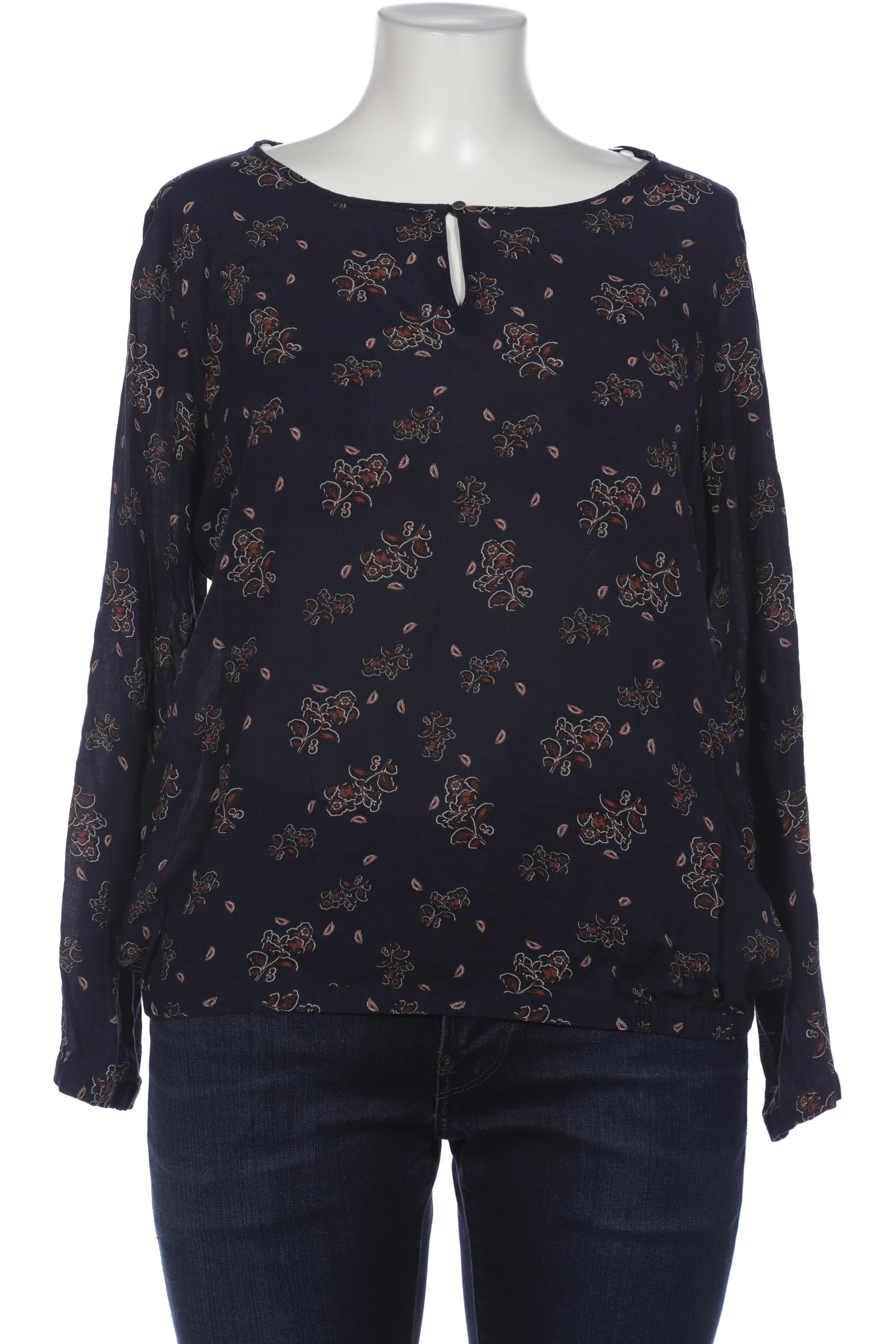 

Comma Damen Bluse, marineblau, Gr. 46