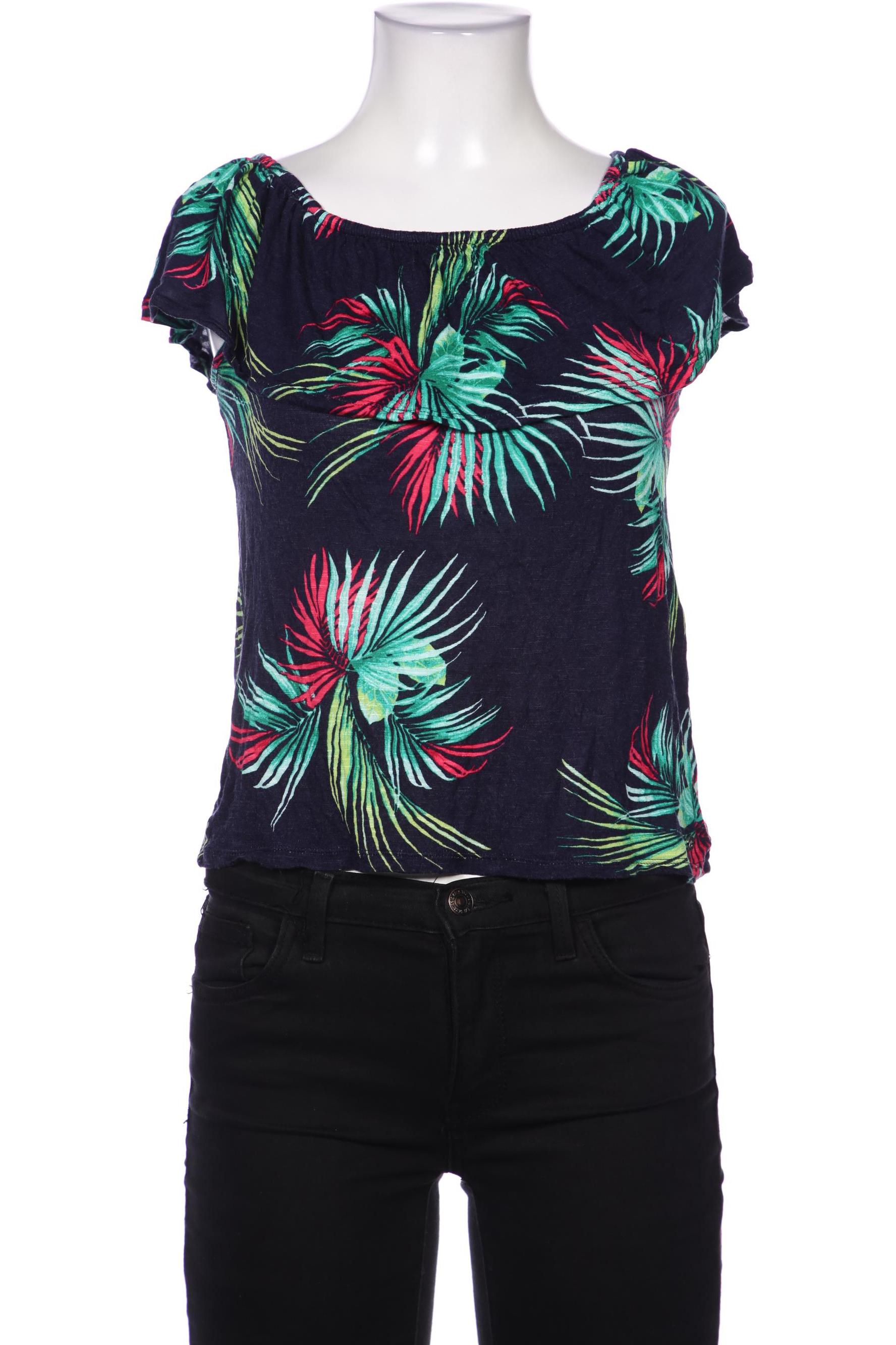 

Comma Damen Bluse, marineblau, Gr. 34
