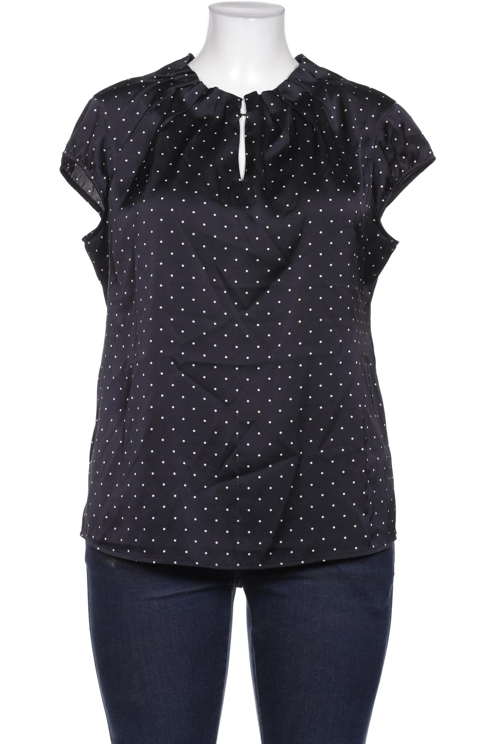 

Comma Damen Bluse, marineblau, Gr. 42