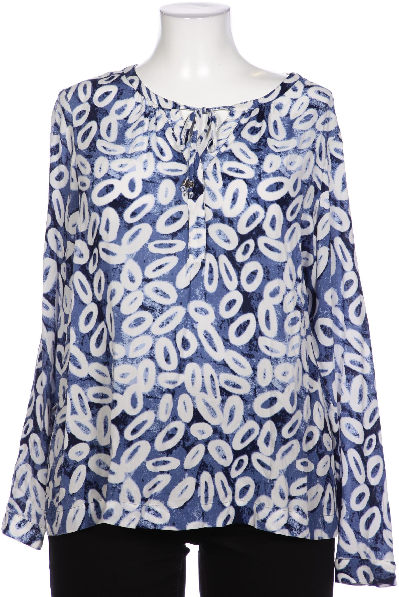 

Comma Damen Bluse, blau, Gr. 42
