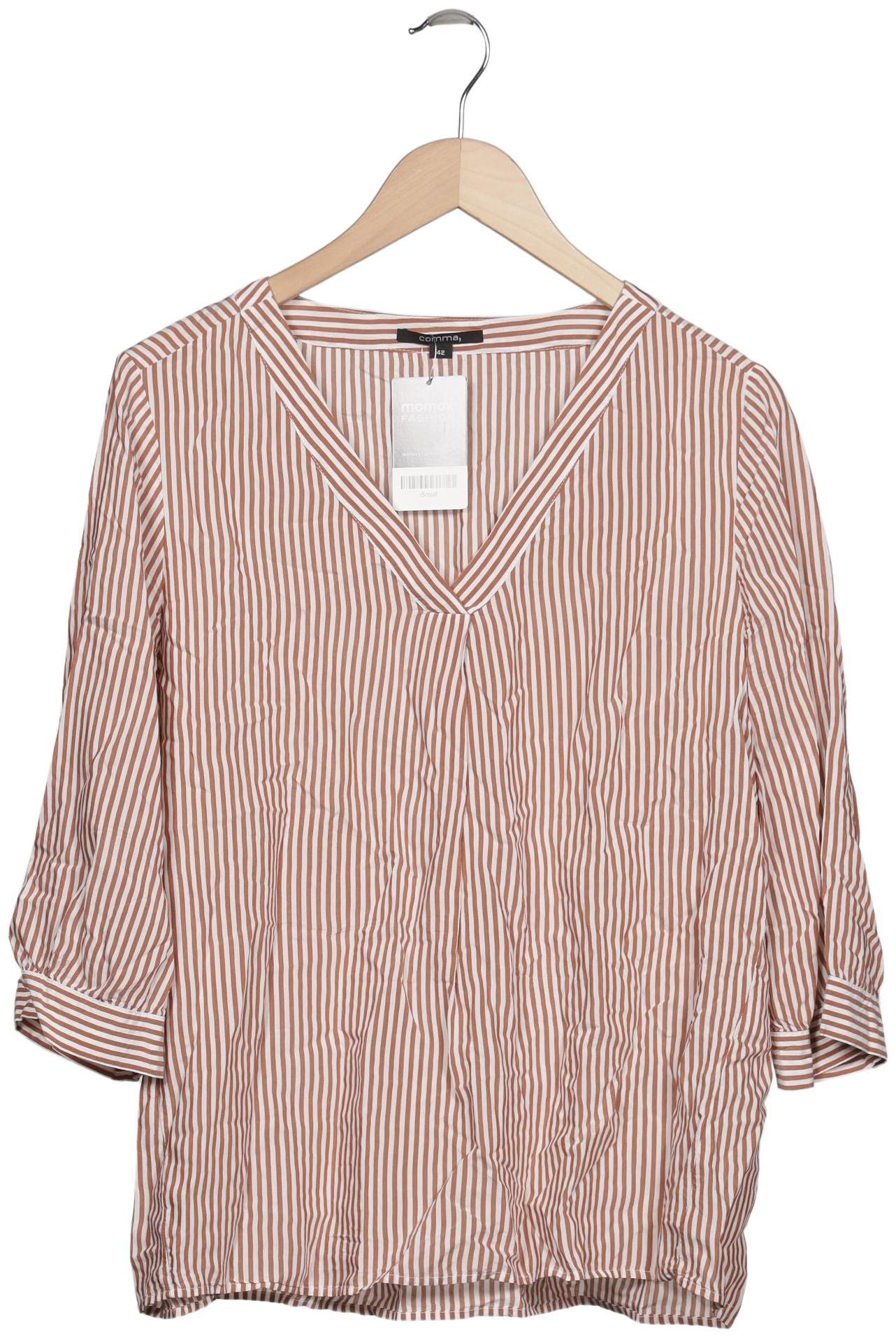 

Comma Damen Bluse, braun, Gr. 42