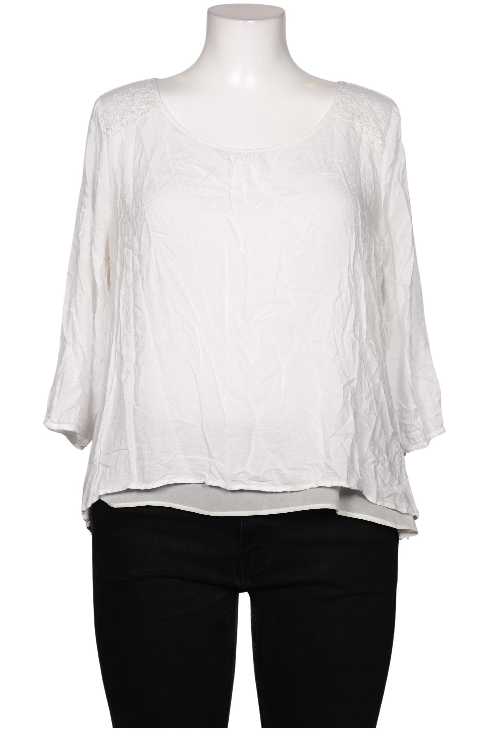 

Comma Damen Bluse, weiß, Gr. 44