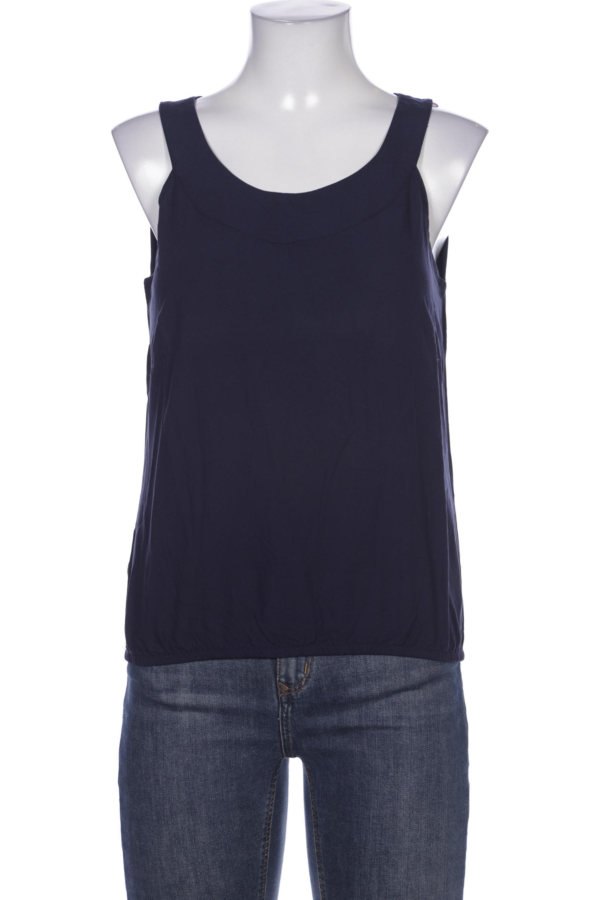 

Comma Damen Bluse, marineblau