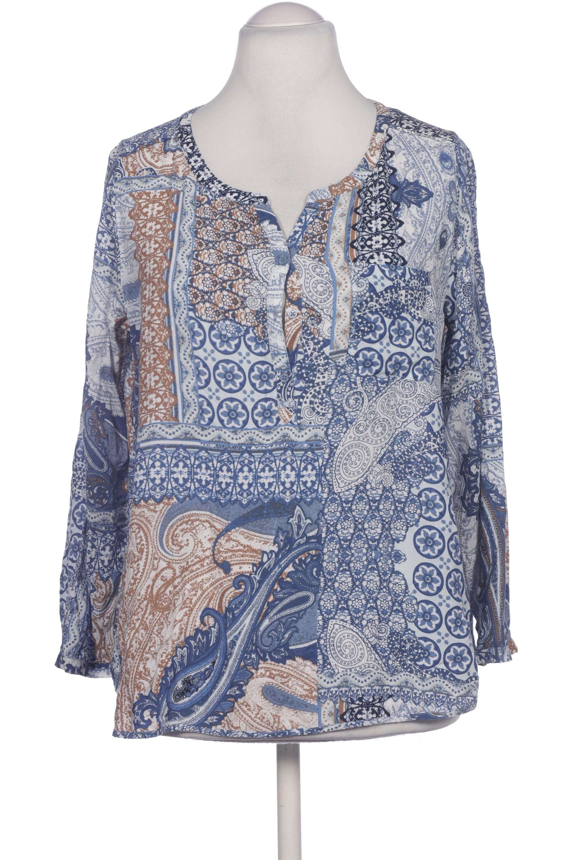 

Comma Damen Bluse, blau, Gr. 40